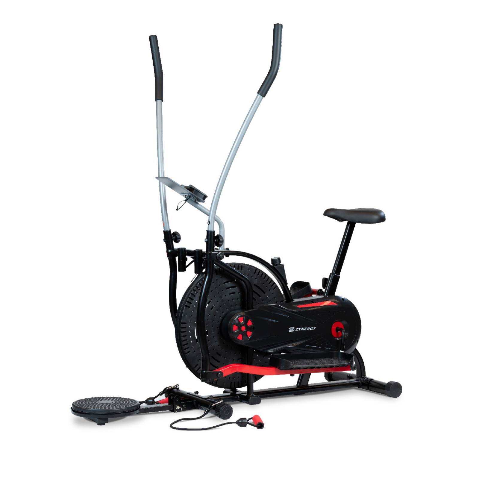 Escaladora Elíptica 4 EN 1 - Zynergy con Twister y porta celular