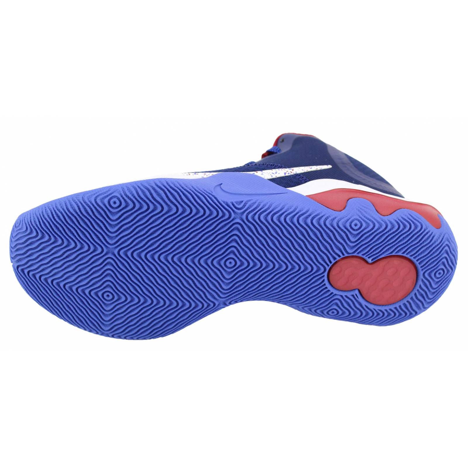 Tenis nike renew elevate caballero azul con rojo