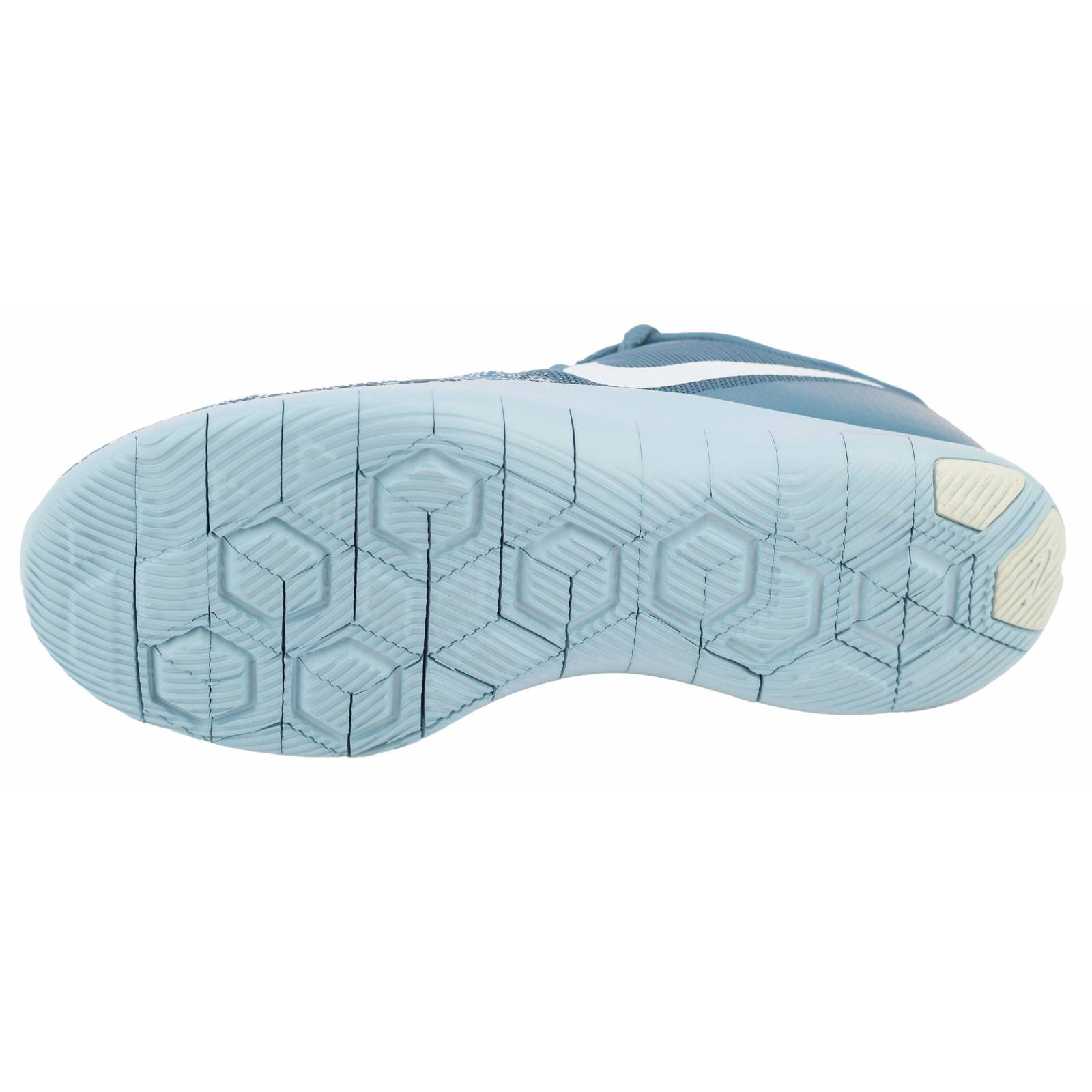 Tenis nike dama nike flex aqua azul con blanco