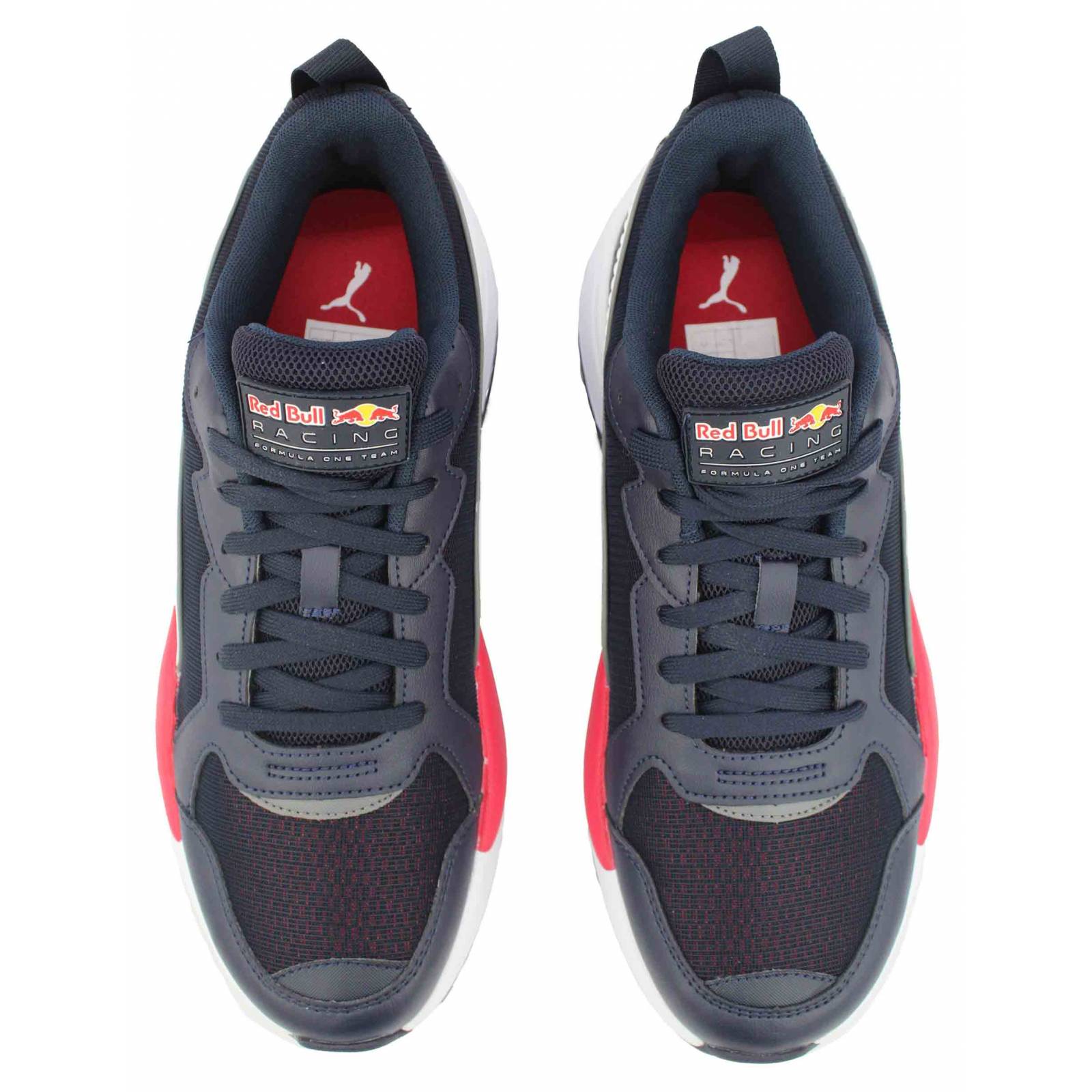 Tenis puma rbr x-ray red bull caballero azul rojo