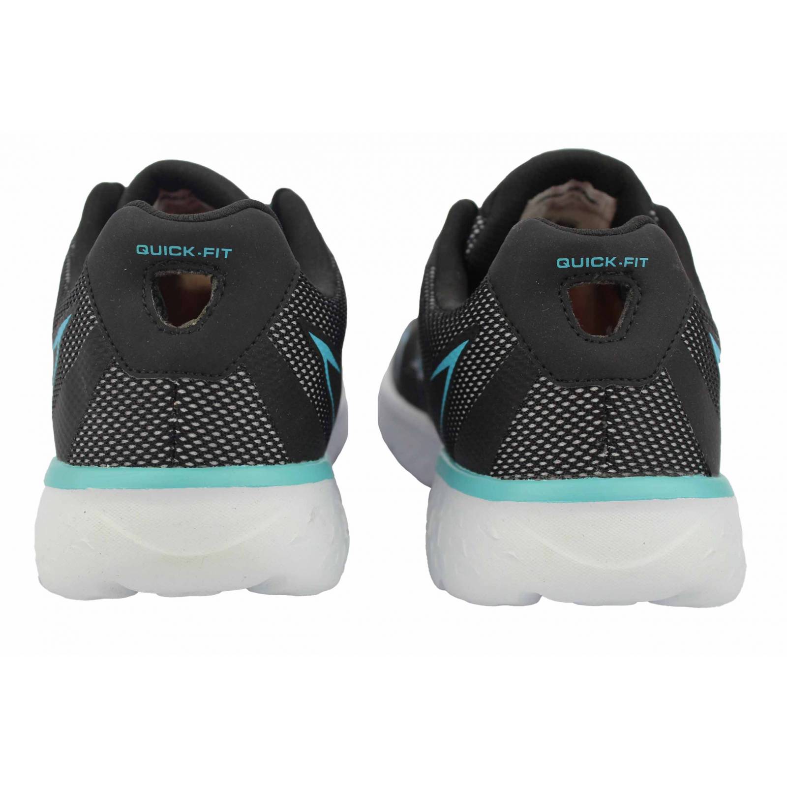 Tenis skechers dama gorun negro verde