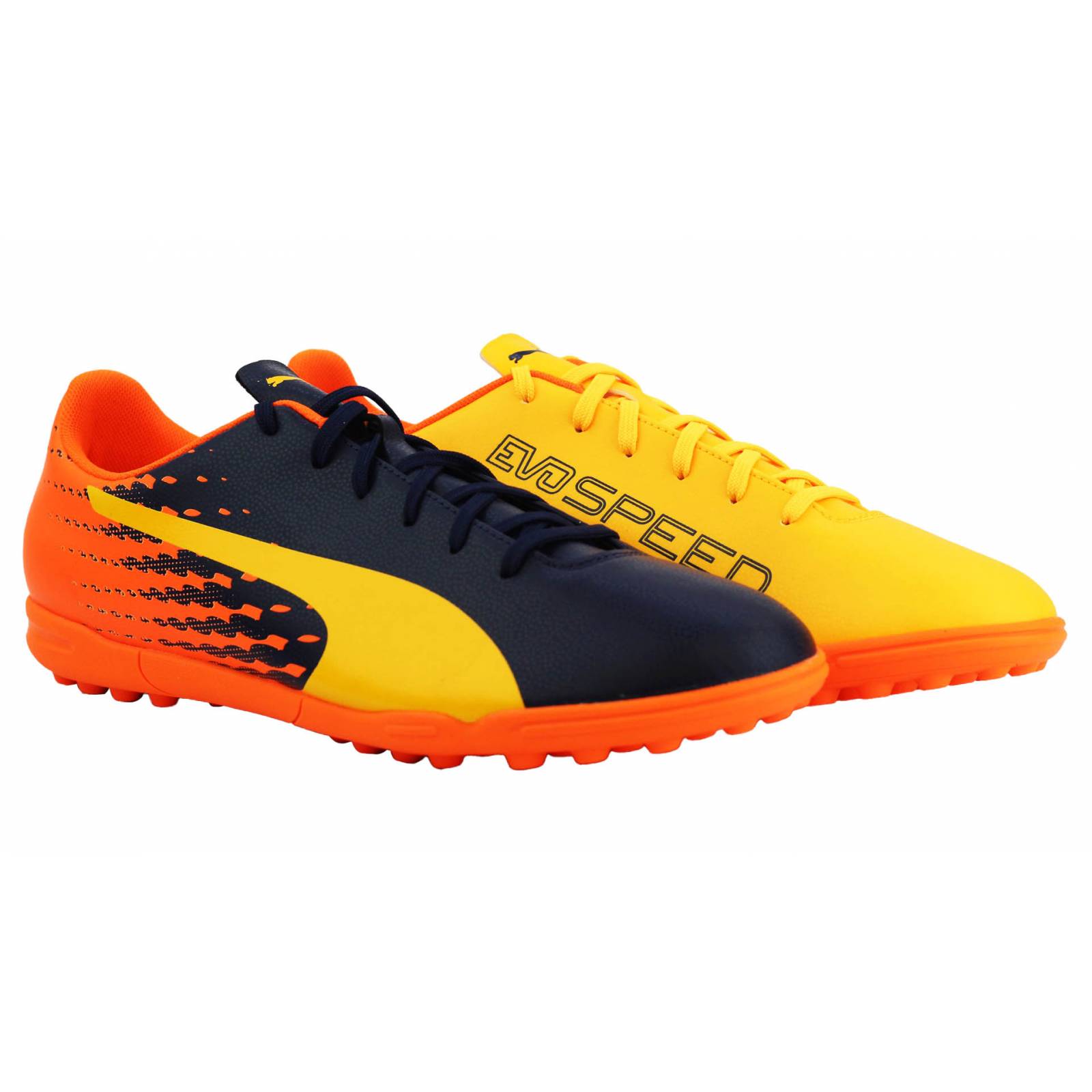 Tenis puma futbol evospeed turf caballero bicolor amarillo nja