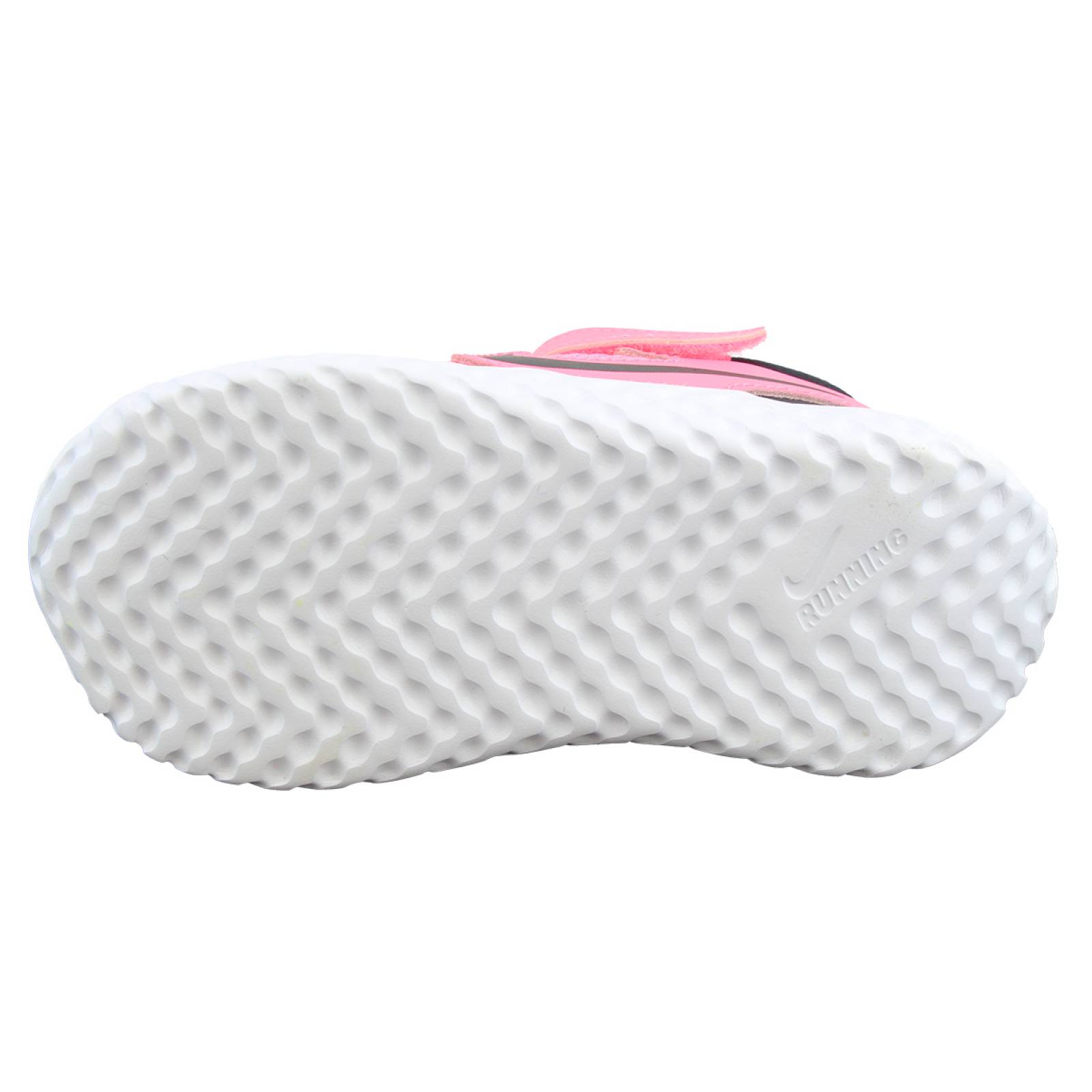 Tenis nike revolution 5 game niÑa rosa negro blanco