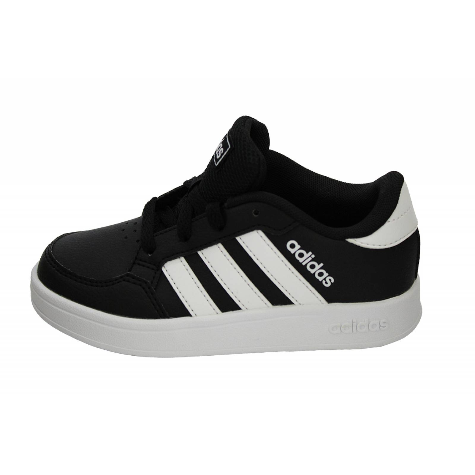 Tenis adidas breaknet niÑo negro blanco