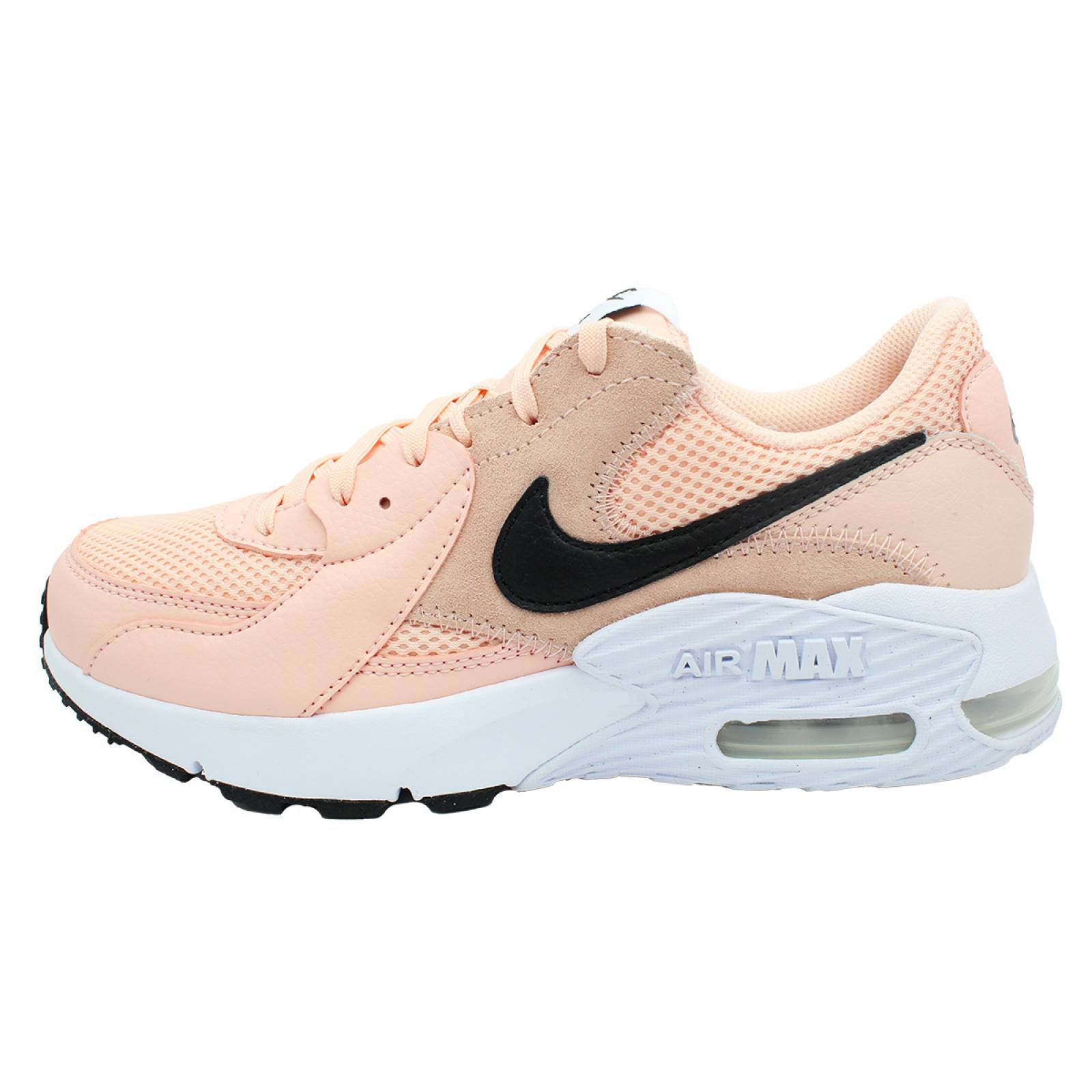 Tenis nike air max excee dama rosa blanco