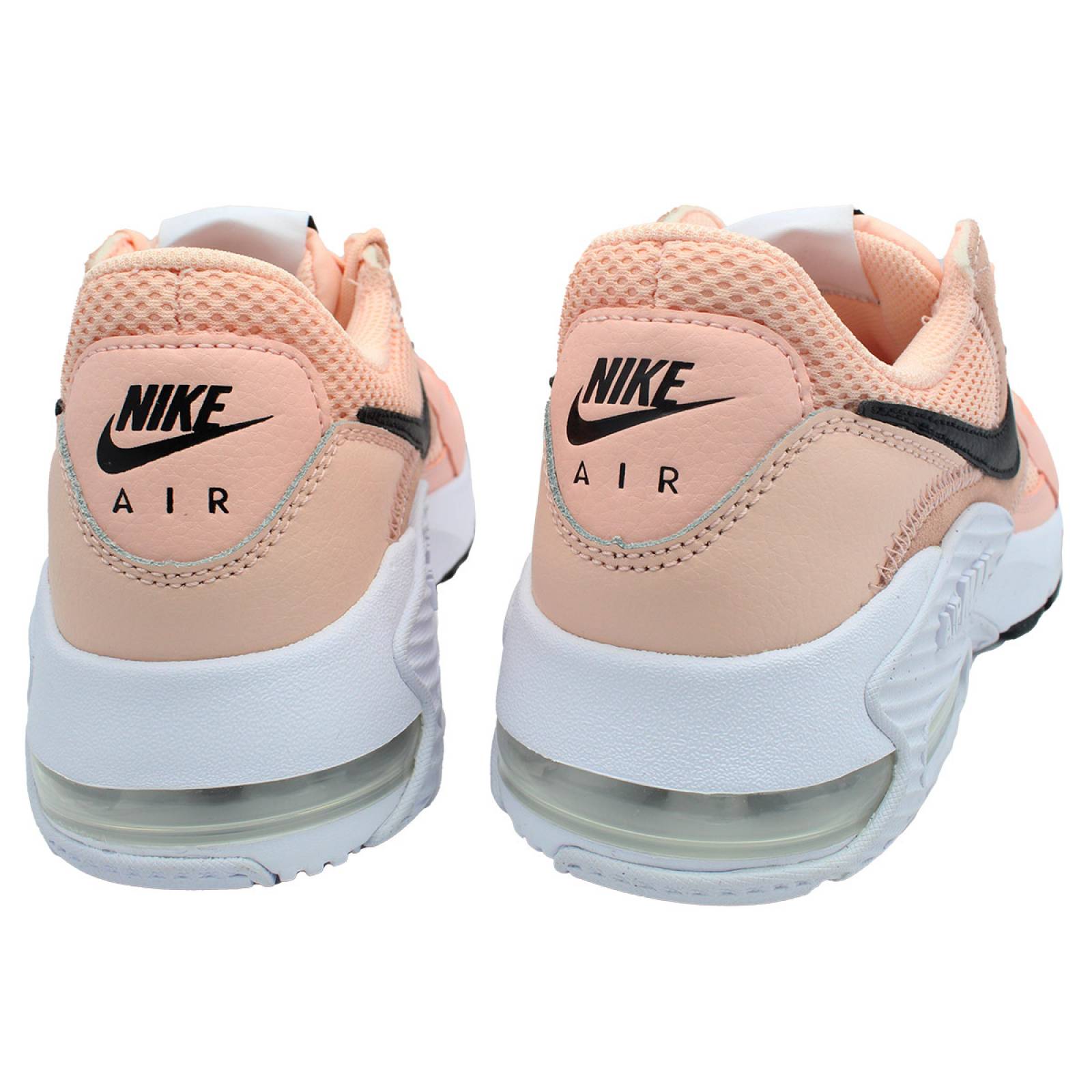 Tenis nike air max excee dama rosa blanco