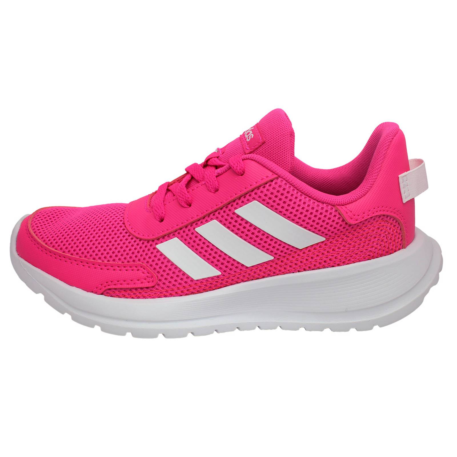 Tenis adidas tensaur run rosa blanco