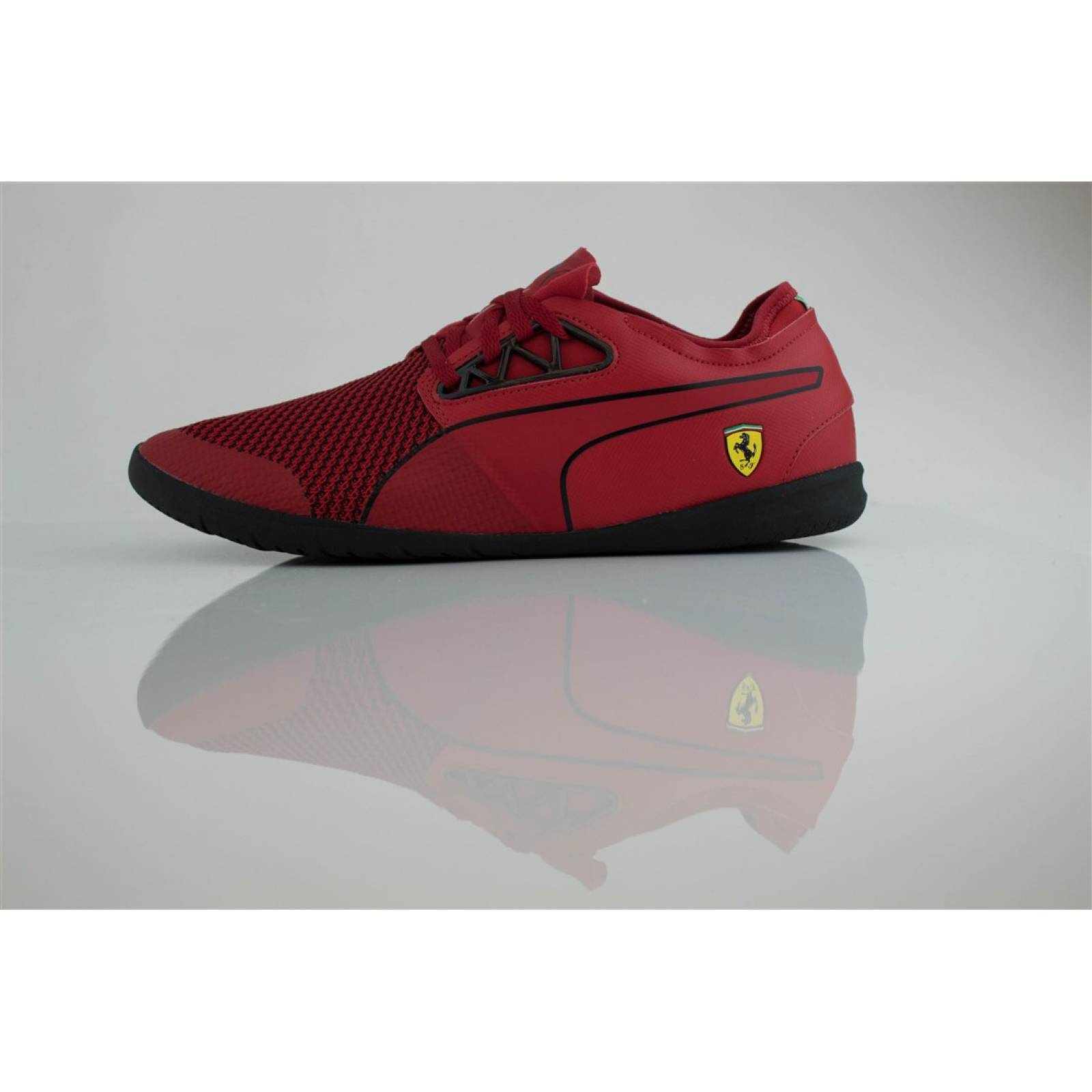 Tenis puma changer ignite ferrari rojo negro