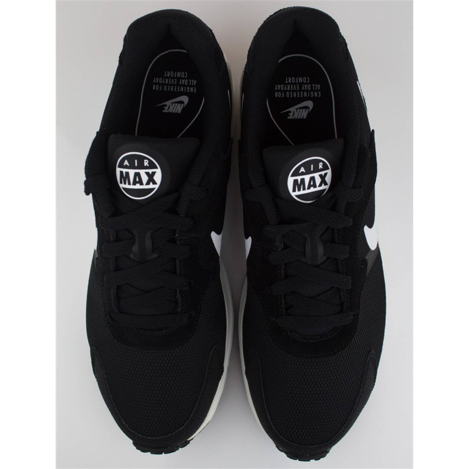 Tenis nike air max muri caballero negro blanco