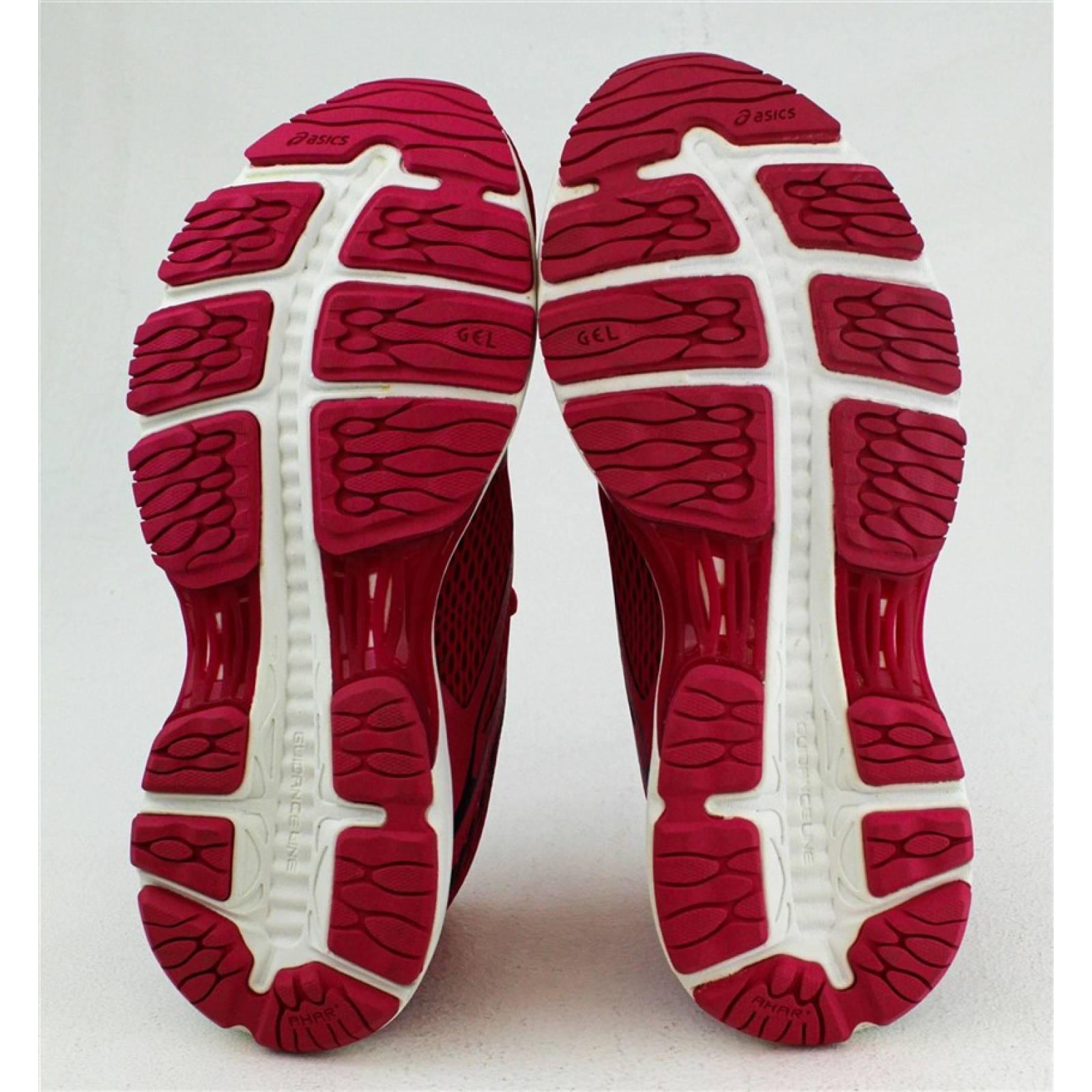 Tenis asics dama gel-cumulus 19 rosa blanco negro