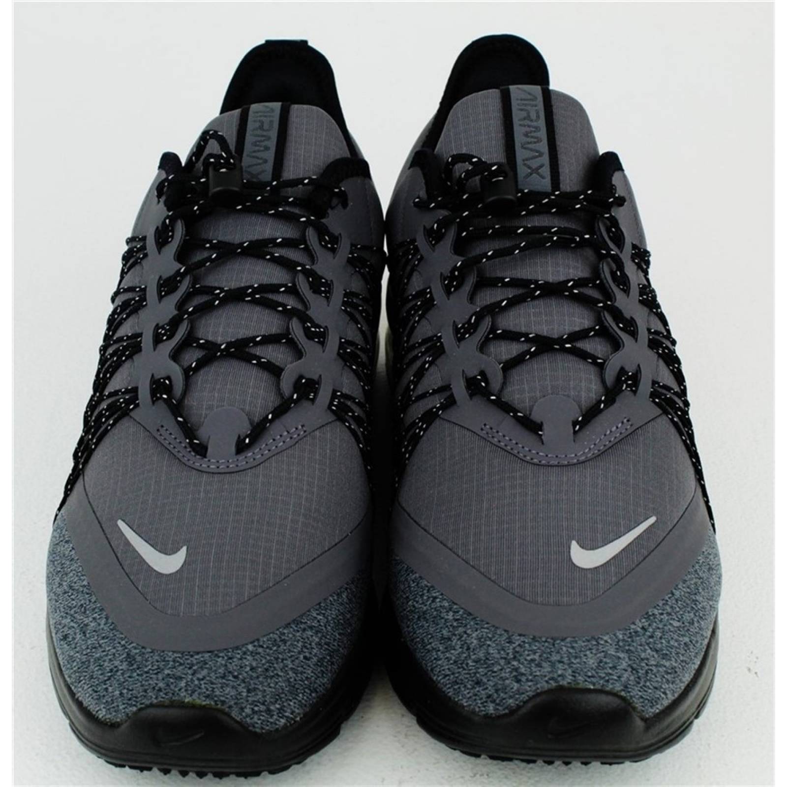 Tenis nike dama air sequent gris negro