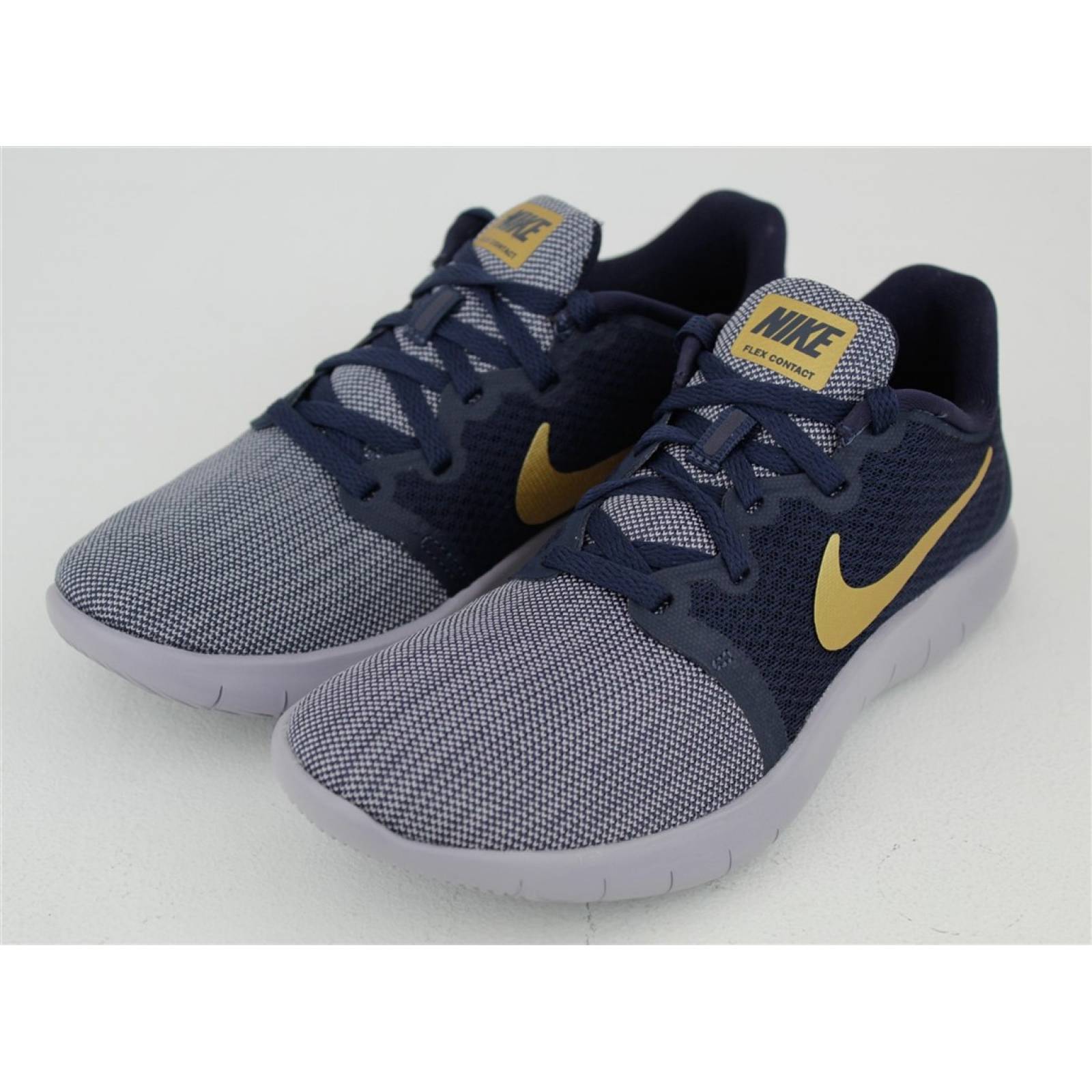 Tenis nike flex contact 2 dama azul gris aa7409402