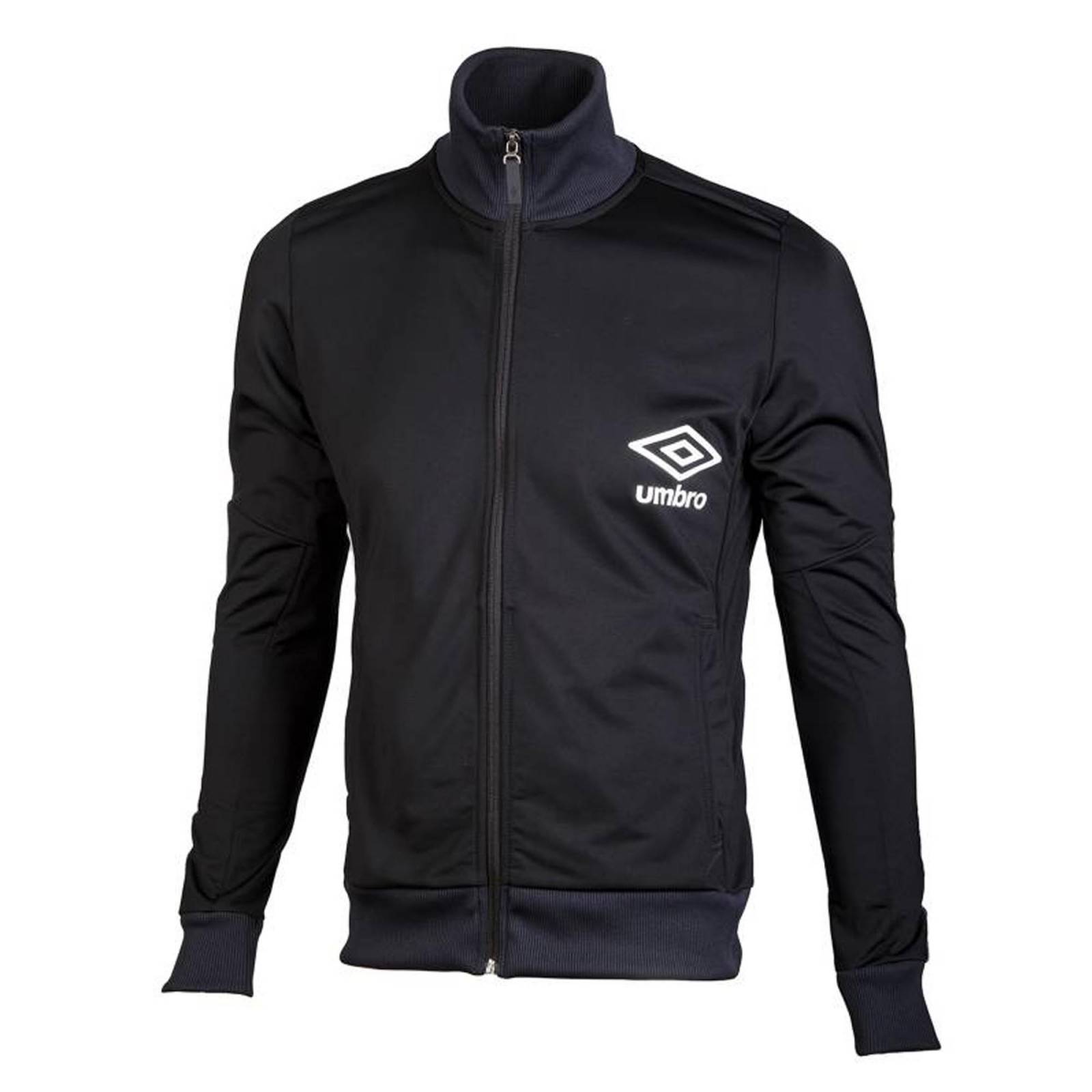 Sudadera chamarra umbro tricot caballero negro