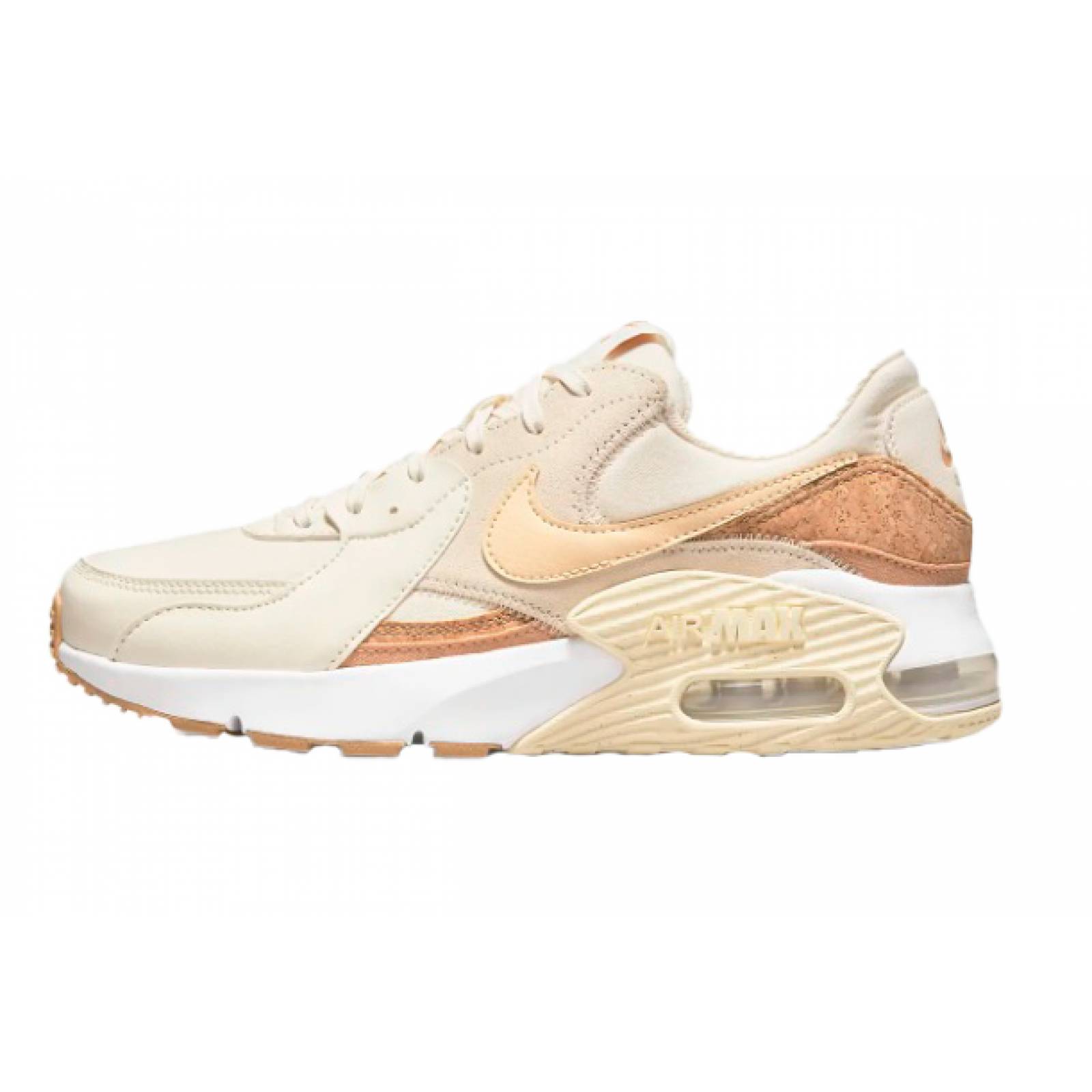 Tenis nike air max excee blanco beige dj1975100