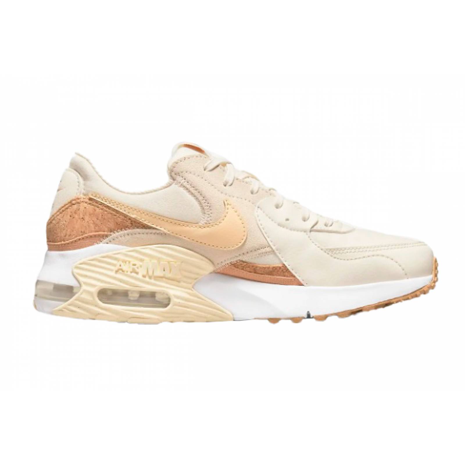 Tenis nike air max excee blanco beige dj1975100