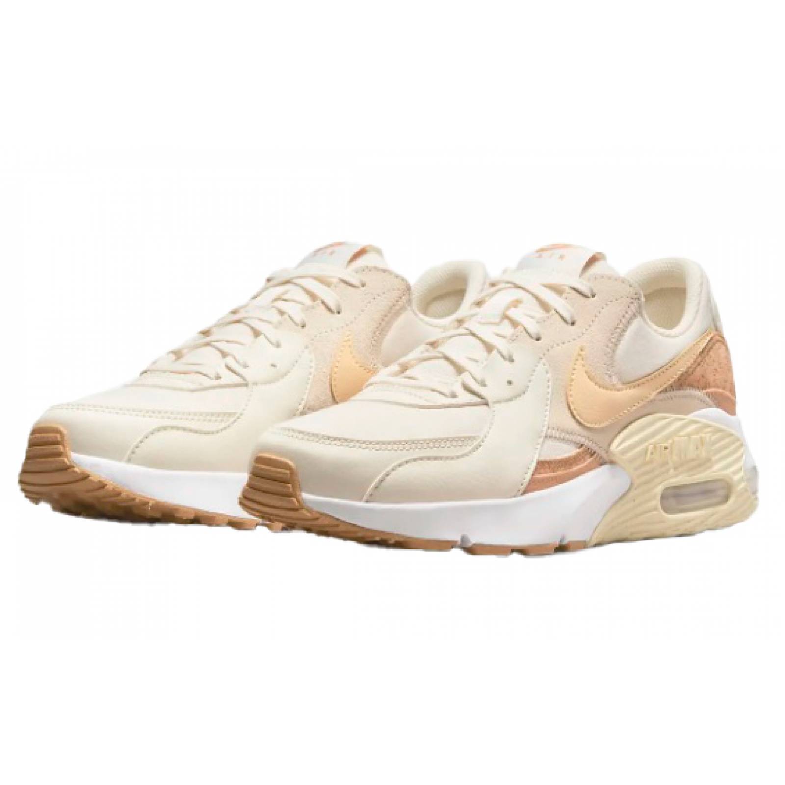Tenis nike air max excee blanco beige dj1975100