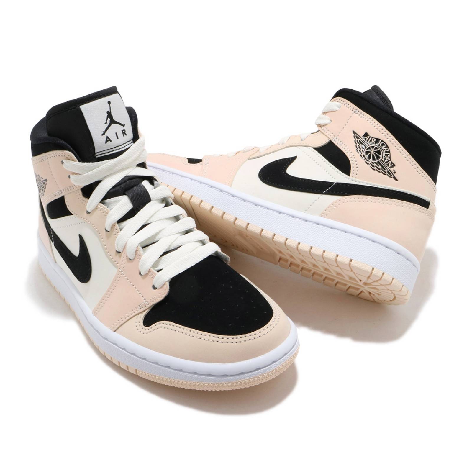 Tenis Nike Air Jordan 1 Mid Barely Orange BQ6472800