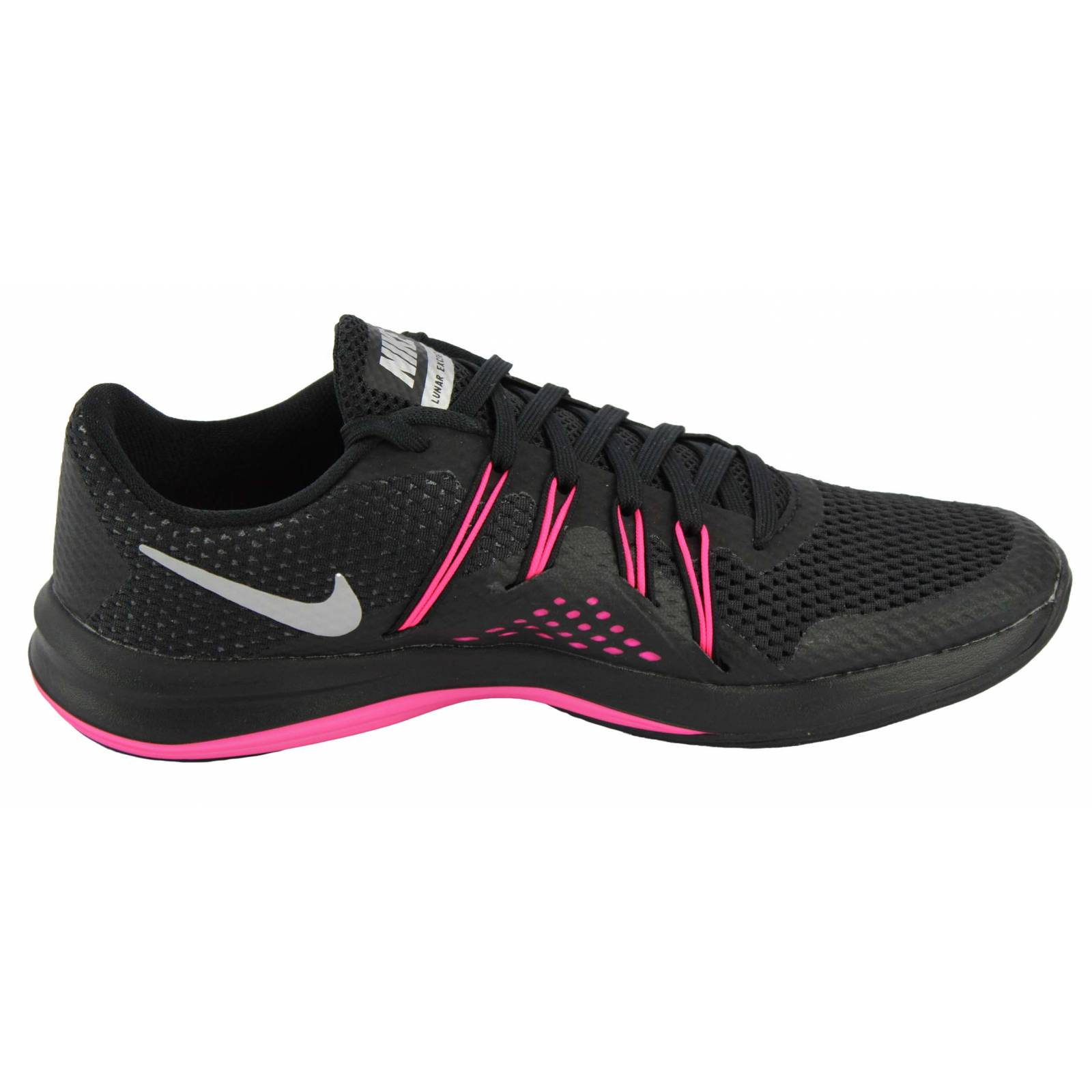 TENIS NIKE DAMA LUNAR EXCEED NEGRO FIUSHA
