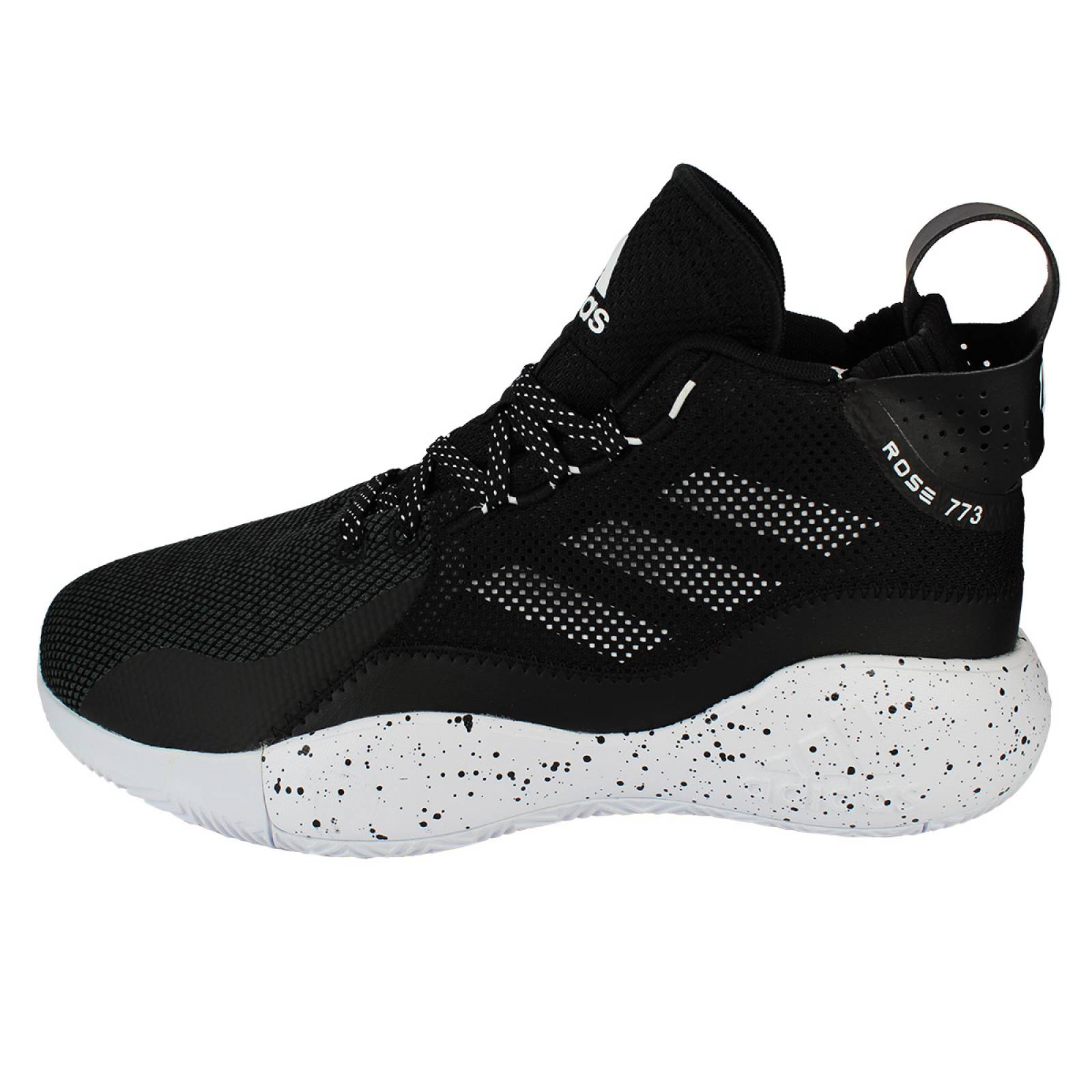 Tenis adidas D Rose 773 2020 Black White FX7123