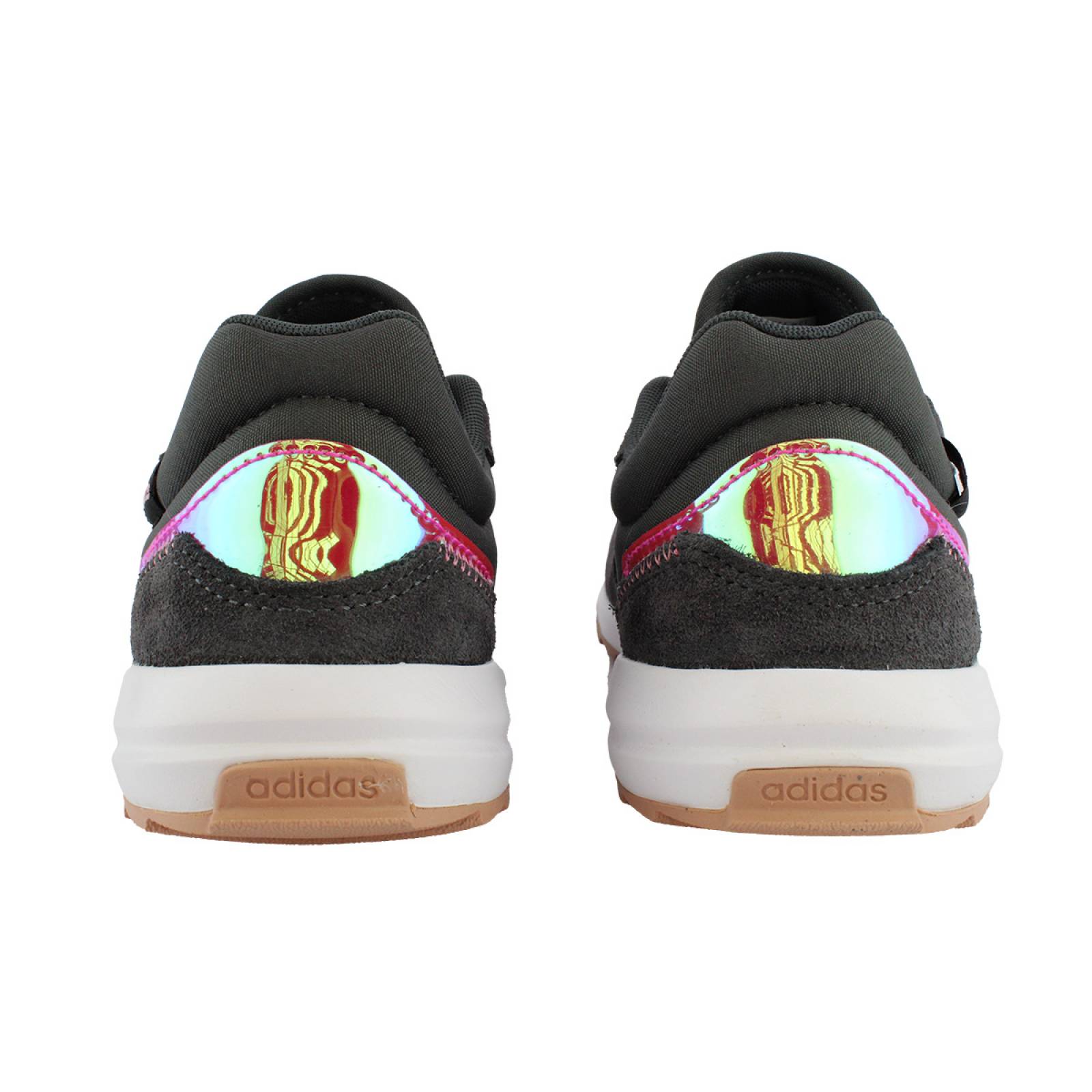 TENIS ADIDAS RETRO RUN GRIS ROSA FY8417