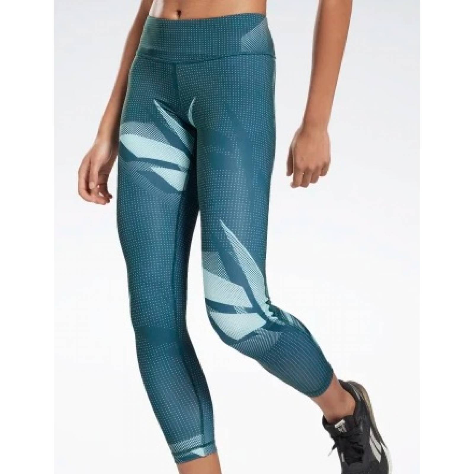 LEGGING REEBOK DAMA VERDE AQUA GI6876