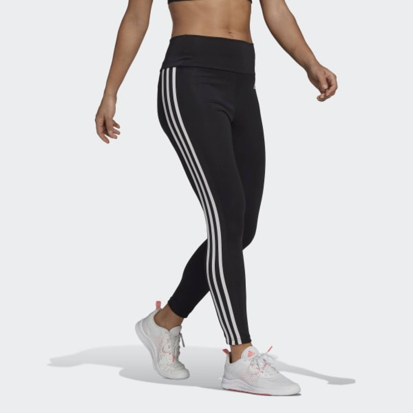 LEGGING ADIDAS DAMA DEPORTIVO NEGRO BLANCO GL4040