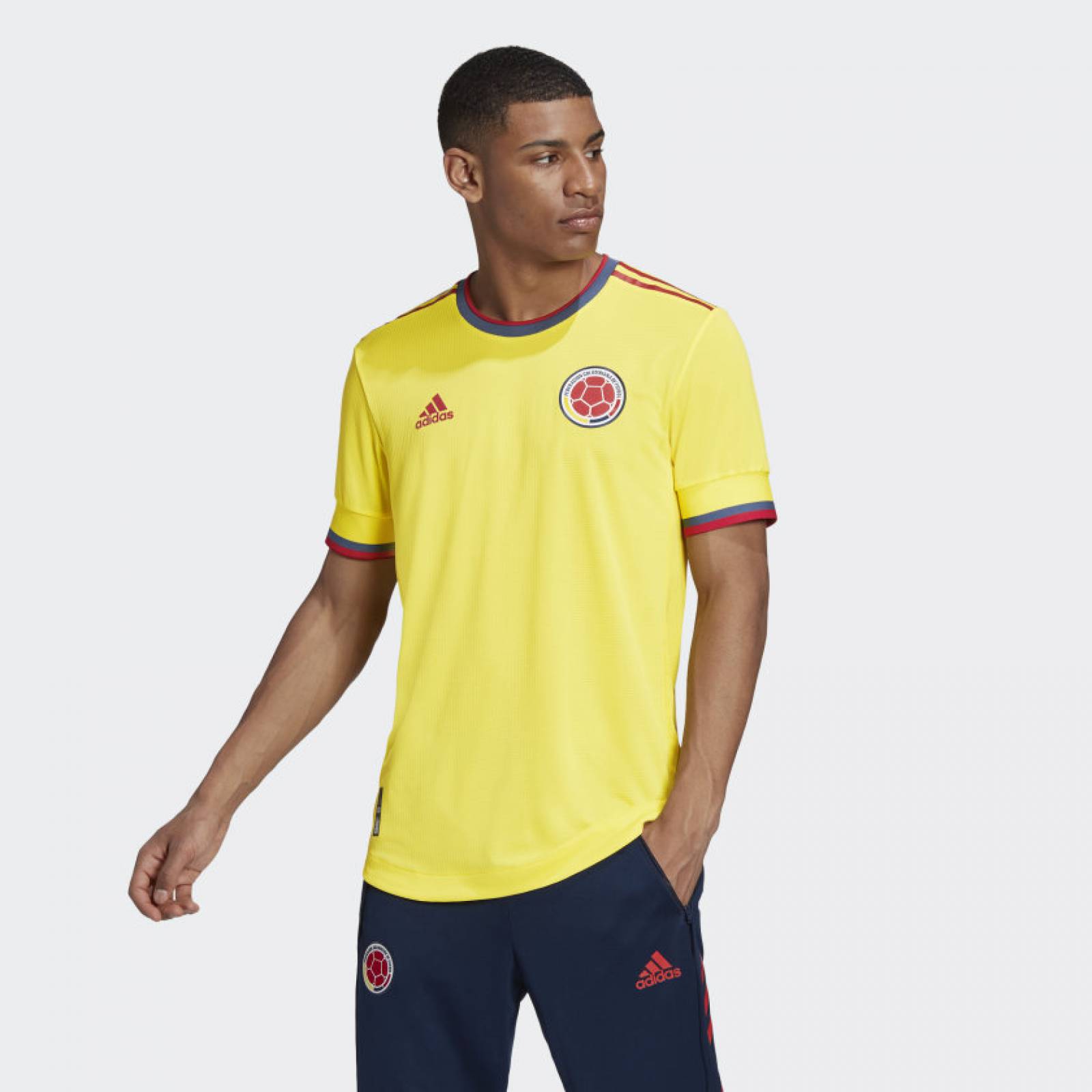 JERSEY ADIDAS COLOMBIA CABALLERO AMARILLO CW1526