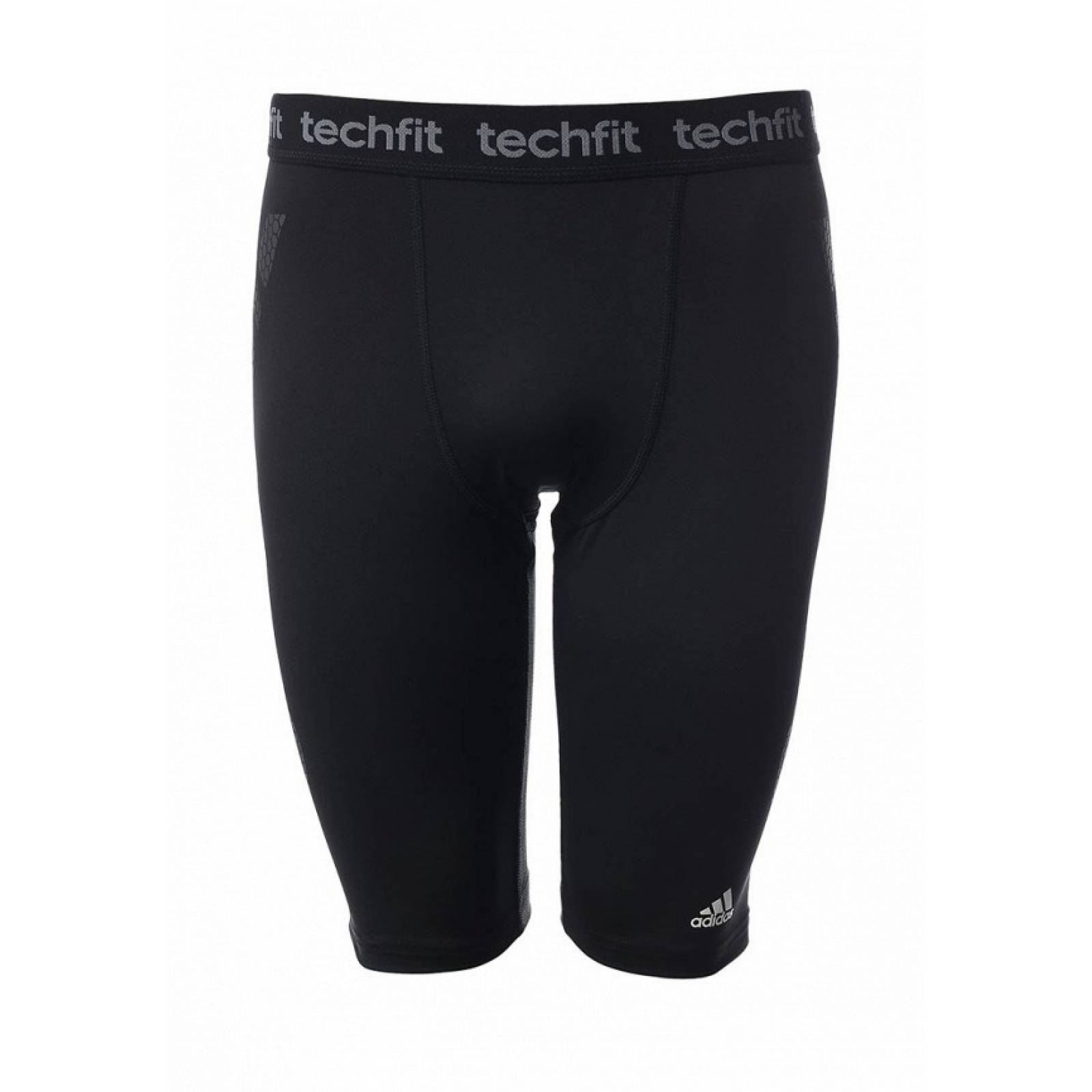 SHORT LICRA ADIDAS TECHFIT CABALLERO NEGRO W59118