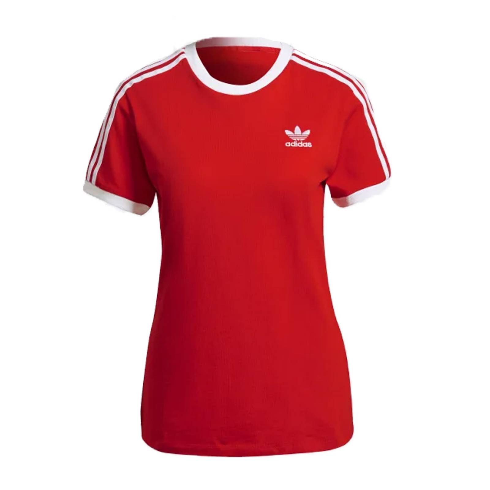 PLAYERA ADIDAS ORIGINALS ROJA CLASSICS RAYAS H33575