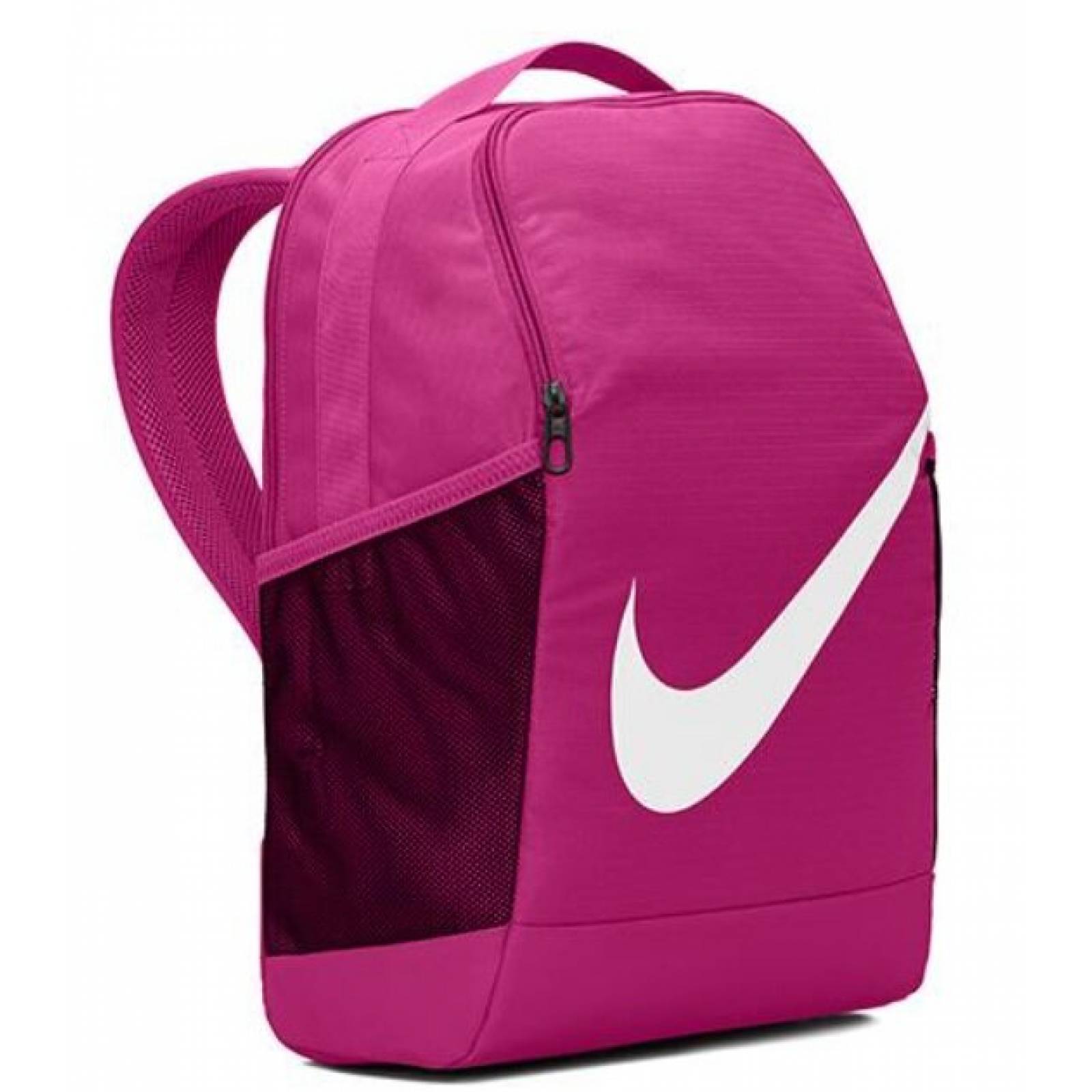 MOCHILA NIKE BRASILIA KIDS ROSA NEGRO BA6029615