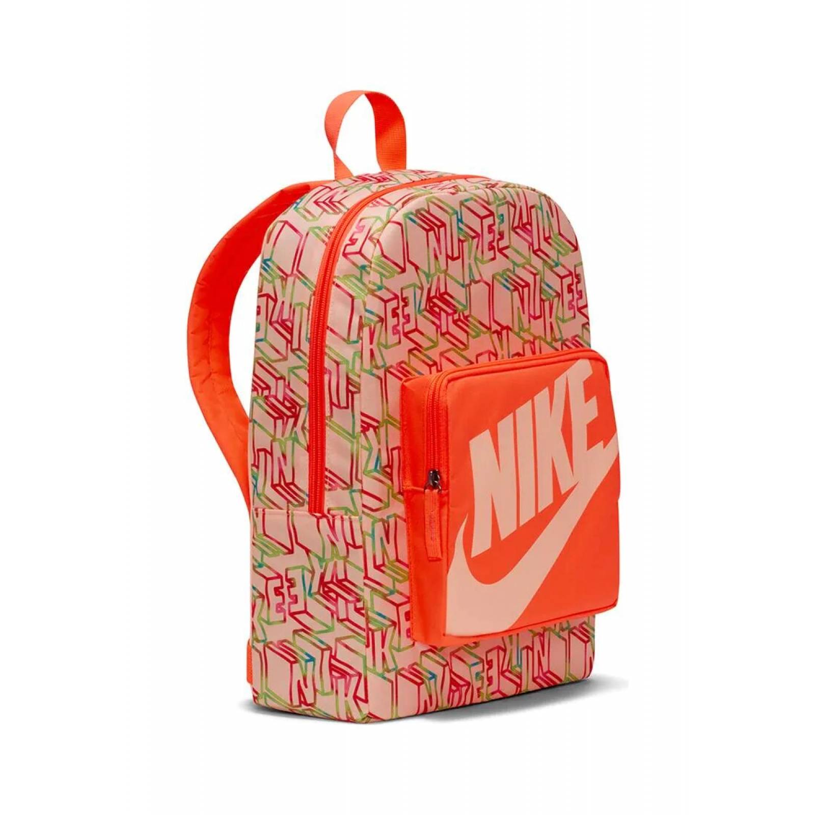 MOCHILA NIKE CLASSIC NARANJA BLANCO CU8335854