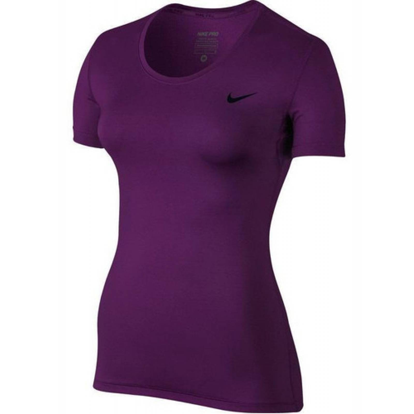 PLAYERA NIKE PRO COOL DAMA MORADA 725745543
