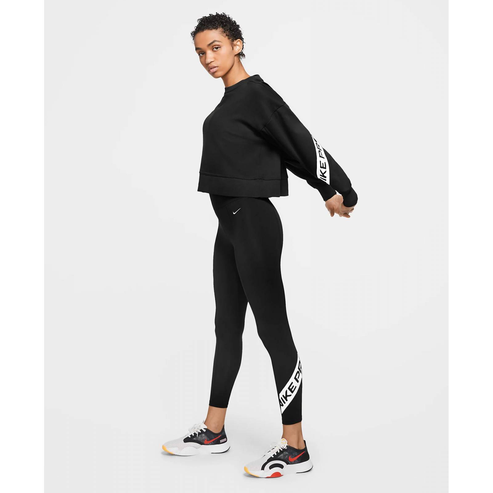 LEGGINGS NIKE TIGHT PP3 NEGRO BLANCO CU4652010