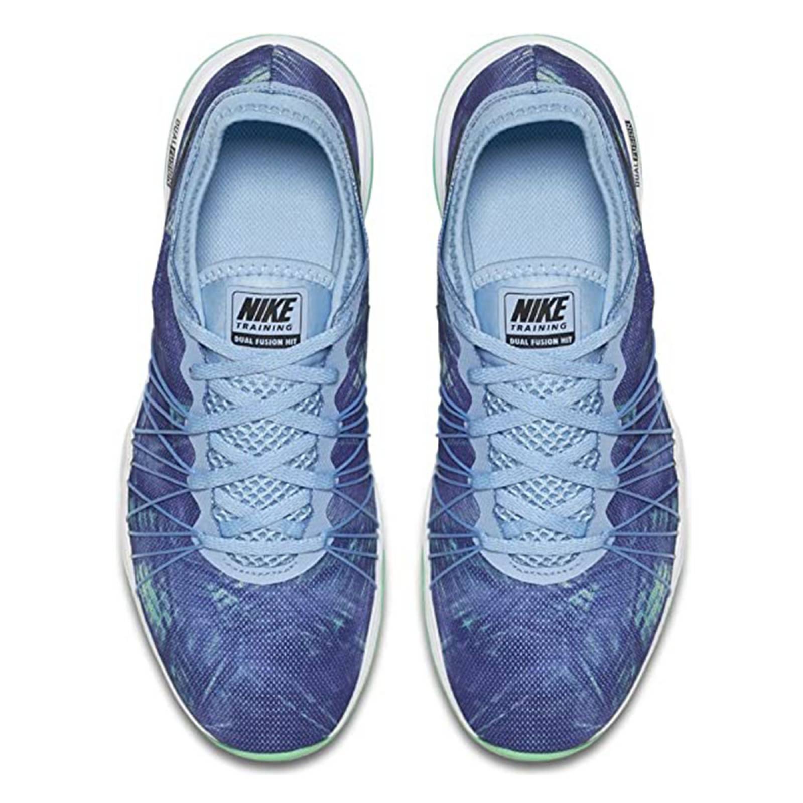 TENIS NIKE DAMA DUAL FUSION AZUL VERDE 844667401