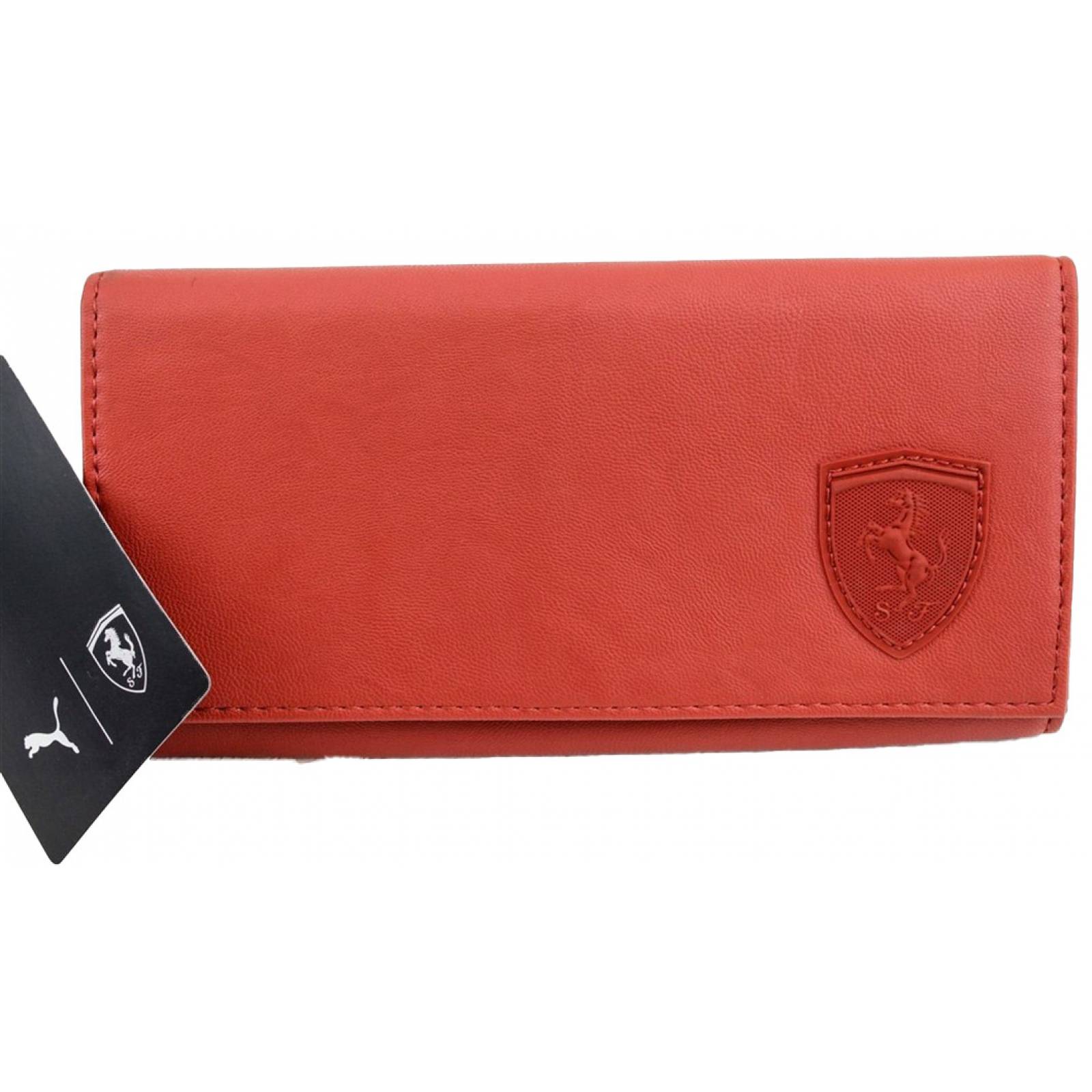 CARTERA SF FERRARI PUMA DAMA COLOR ROJO 05338002