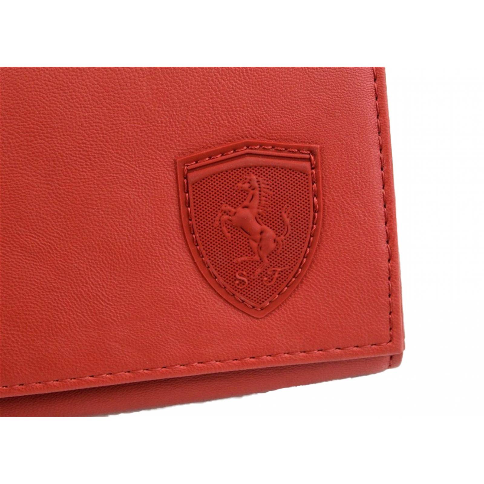 CARTERA SF FERRARI PUMA DAMA COLOR ROJO 05338002