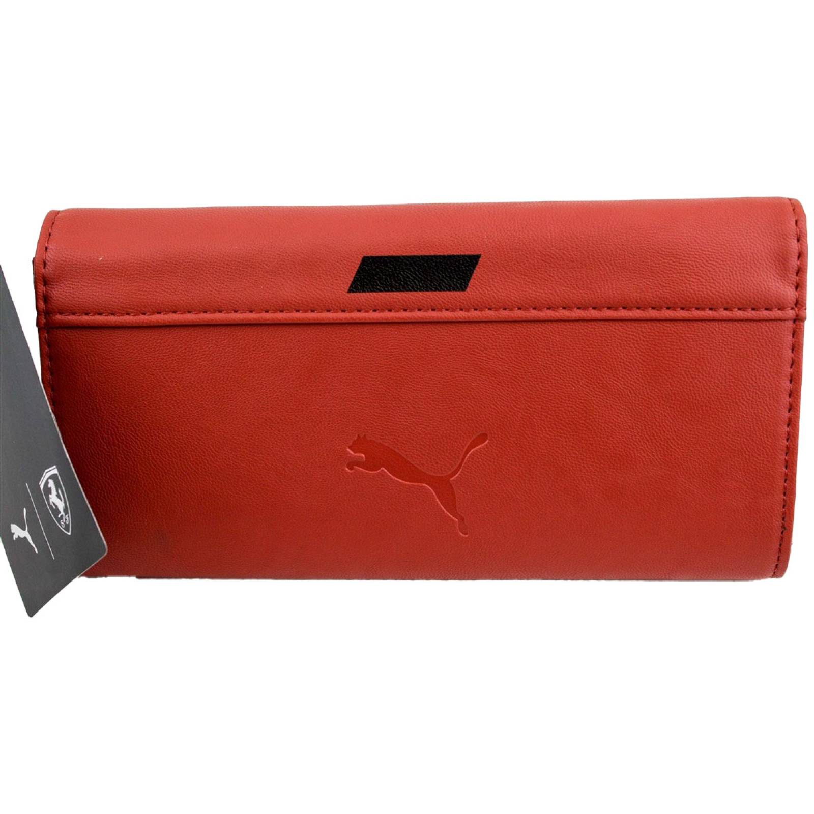 CARTERA SF FERRARI PUMA DAMA COLOR ROJO 05338002