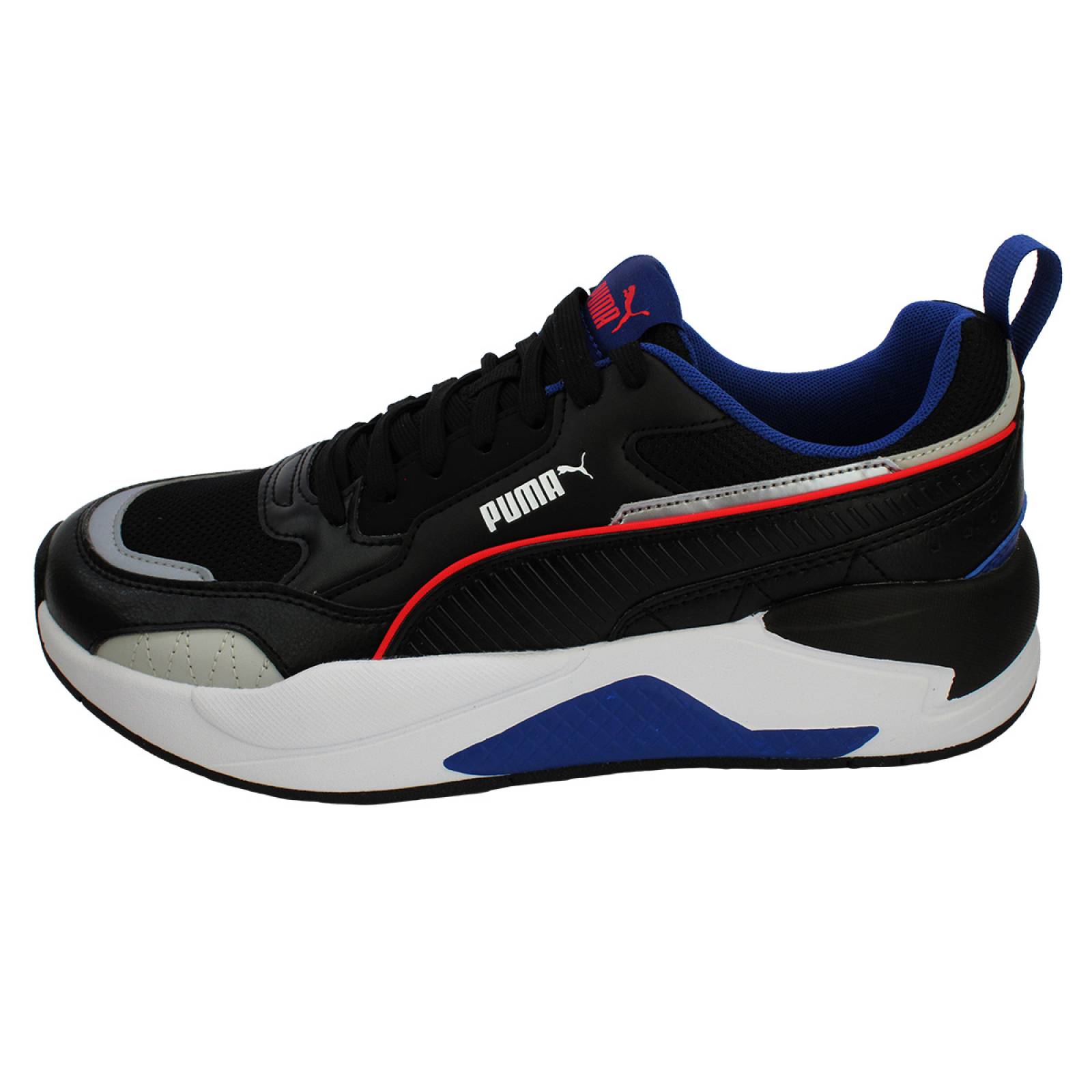TENIS PUMA X-RAY CABALLERO NEGRO PLATA AZUL