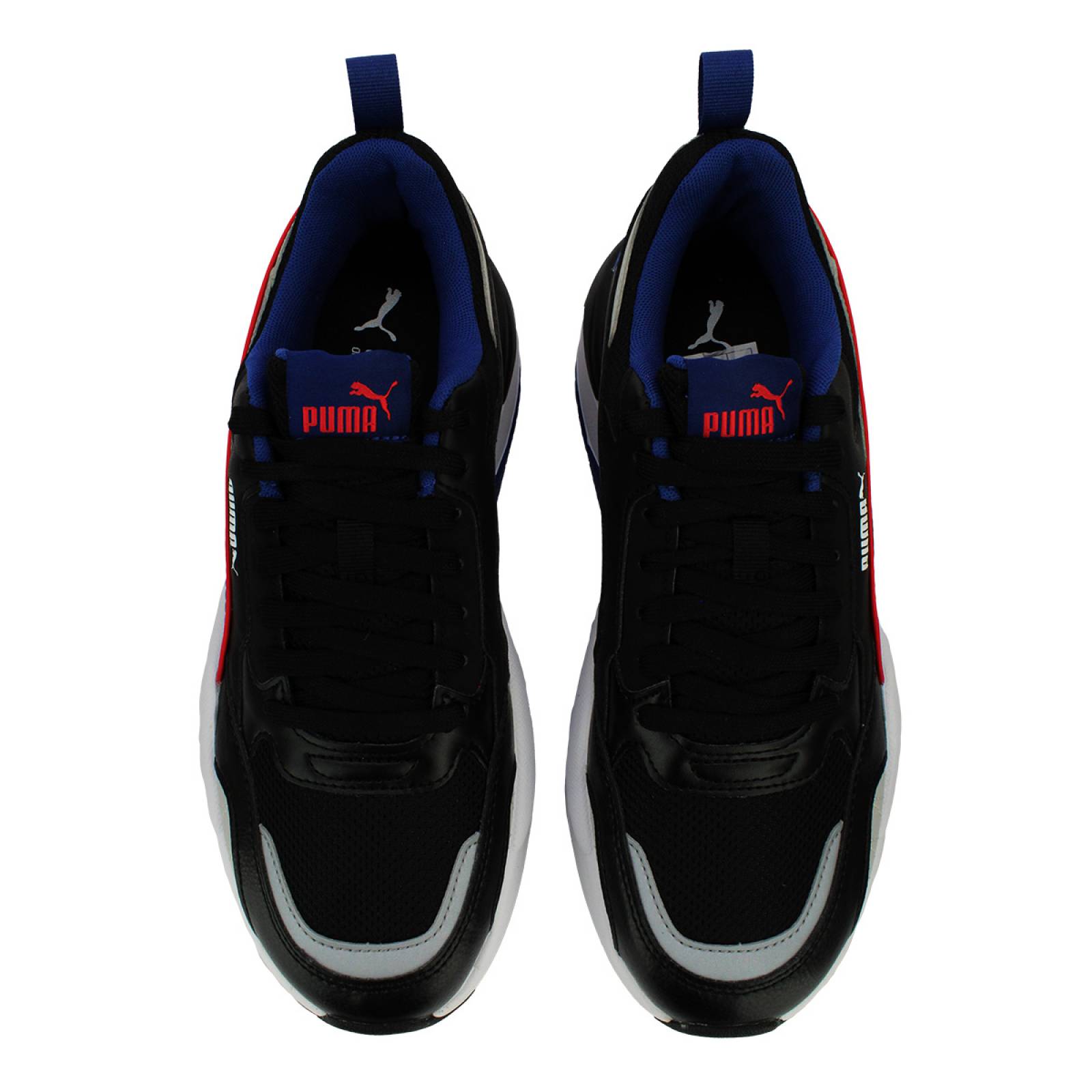 TENIS PUMA X-RAY CABALLERO NEGRO PLATA AZUL