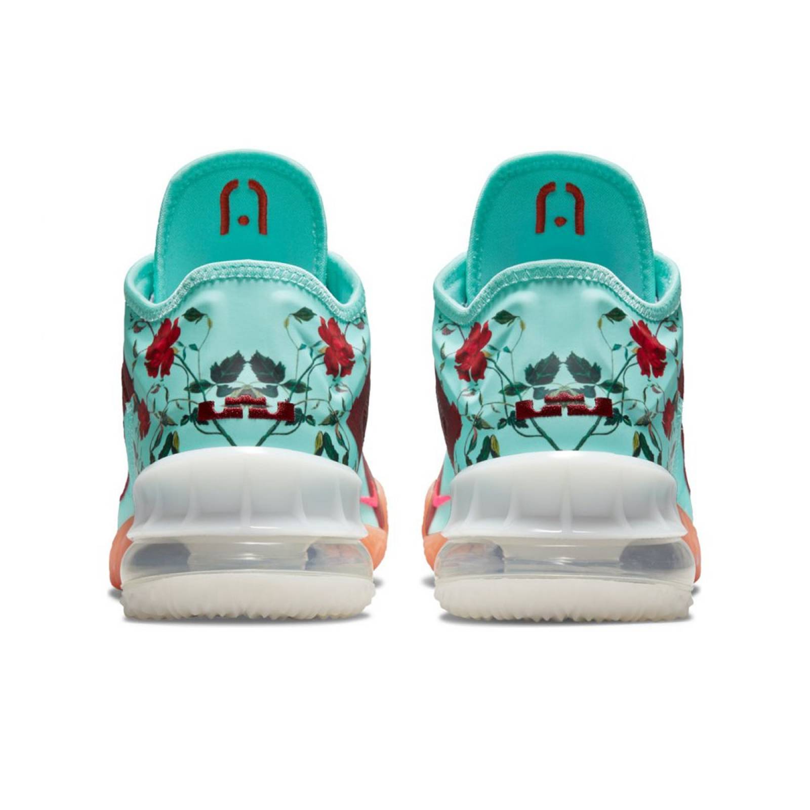 TENIS NIKE LEBRON 18 LOW FLORES MENTA VINO CV7562400