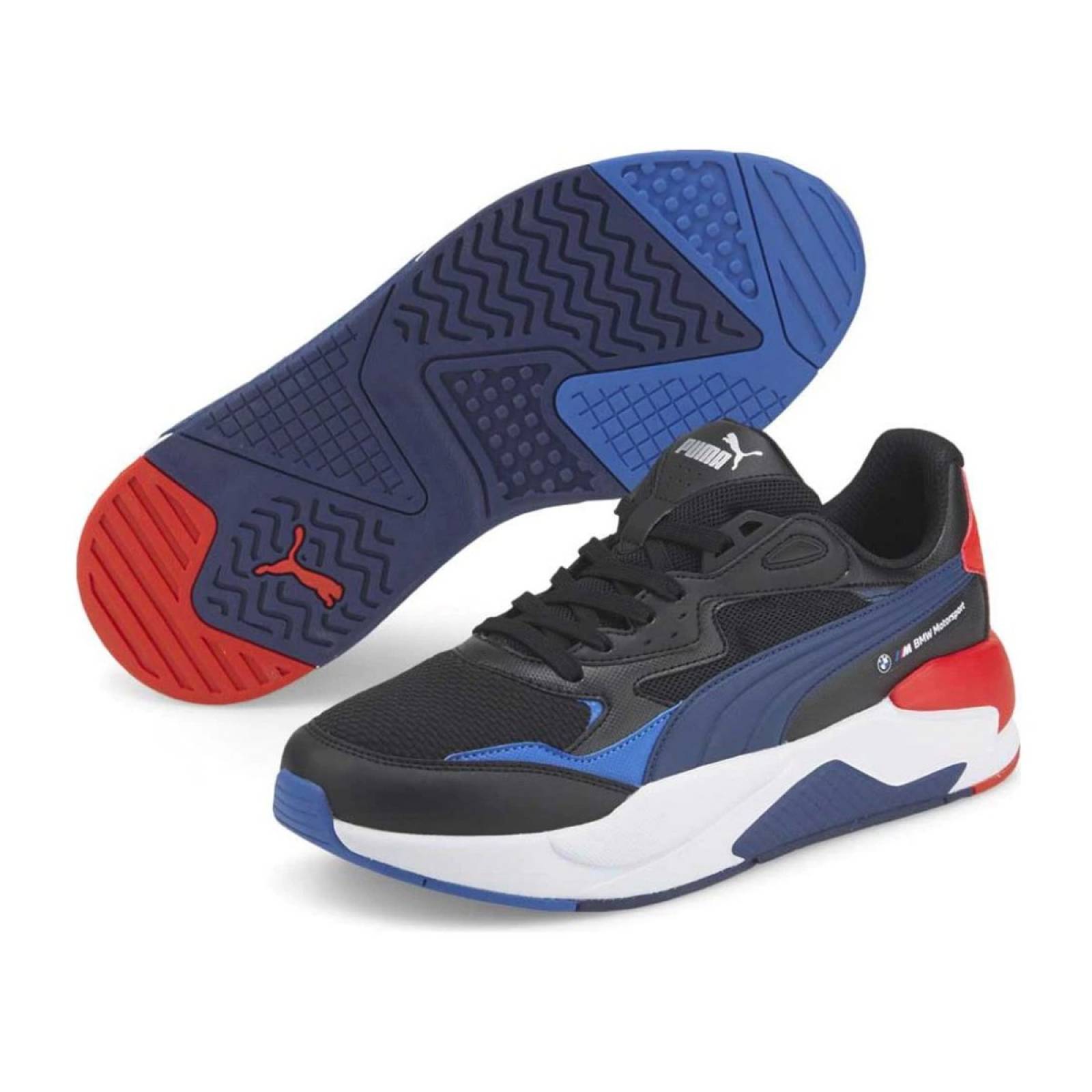 TENIS PUMA XRAY SPEED BMW AZUL ROJO 30713701