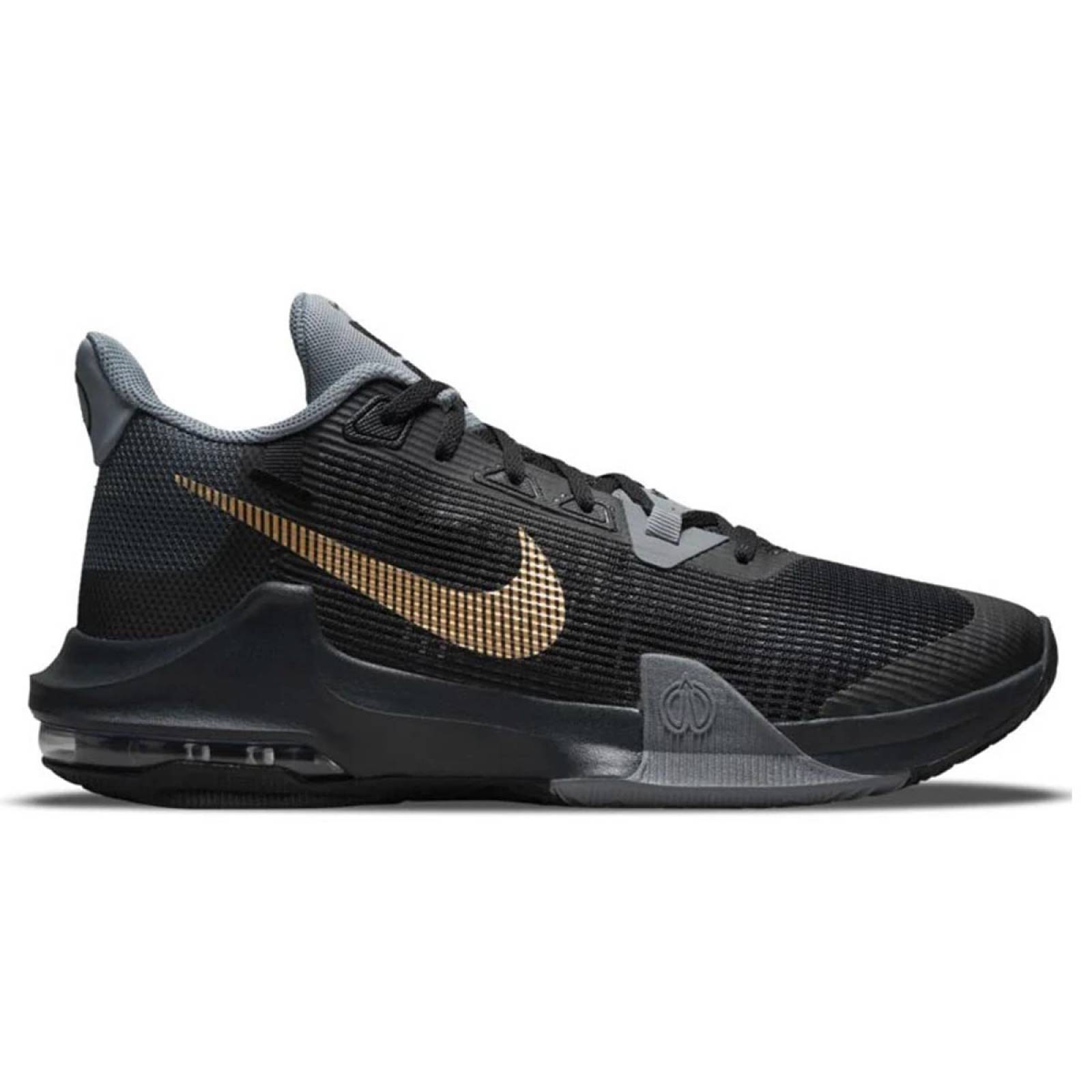 TENIS NIKE AIR MAX IMPACT 3 NEGRO ORO DC3725006