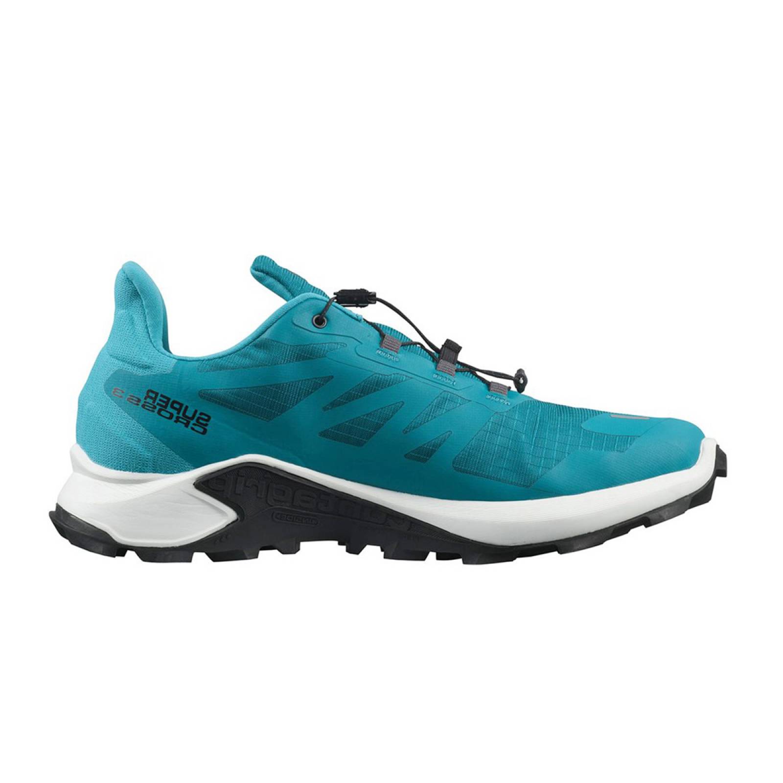 TENIS SALOMON SUPERCROSS 3 GTX -AZUL TEAL BLANCO 414558