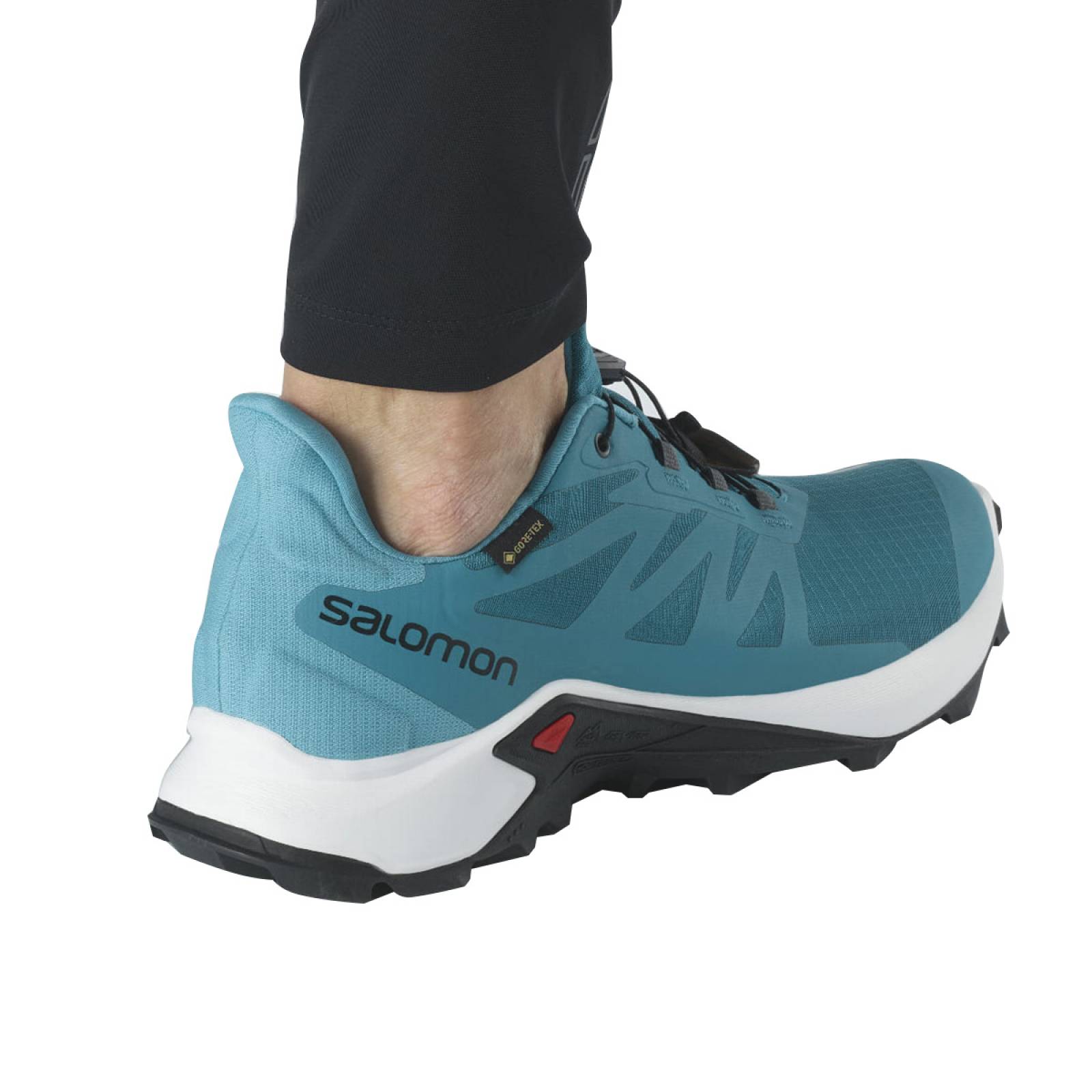 TENIS SALOMON SUPERCROSS 3 GTX -AZUL TEAL BLANCO 414558