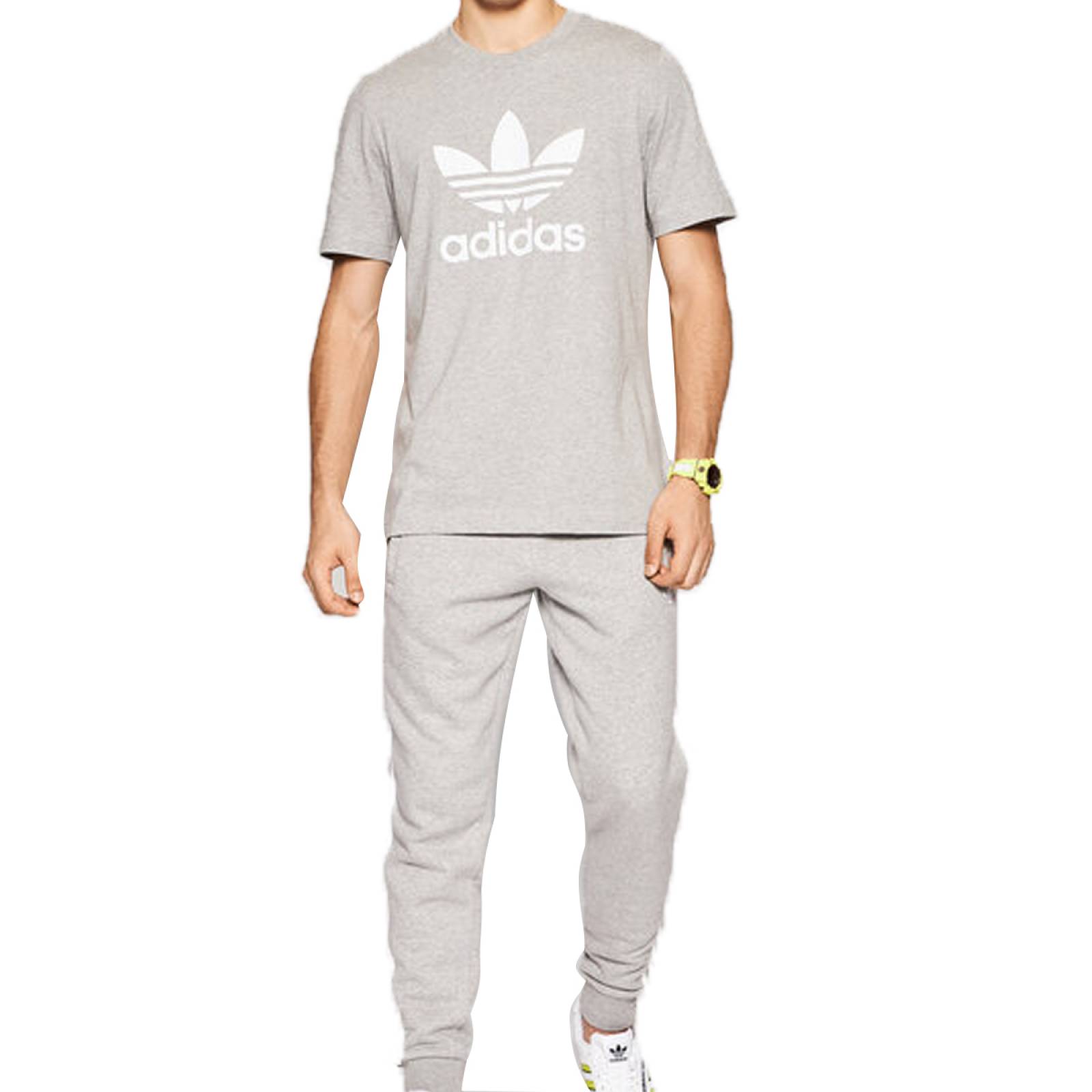 PLAYERA ADIDAS ORIGINALS TREFOIL GRIS H06643