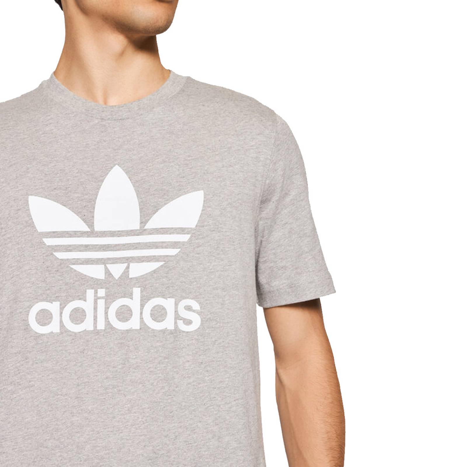 PLAYERA ADIDAS ORIGINALS TREFOIL GRIS H06643