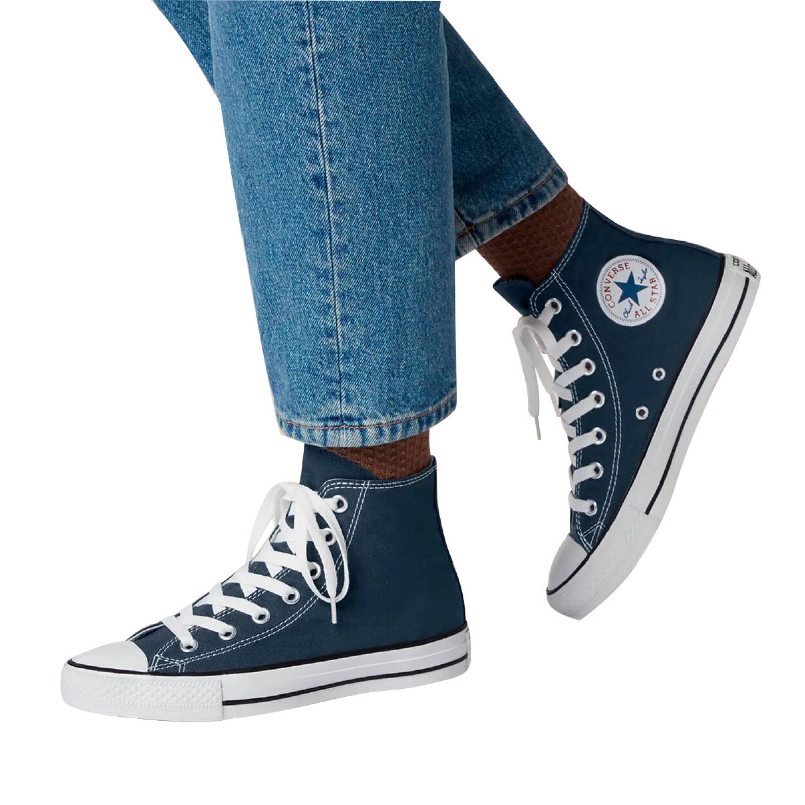 TENIS CONVERSE CHUCK TAYLOR AZUL BOTA MARINO M9622C