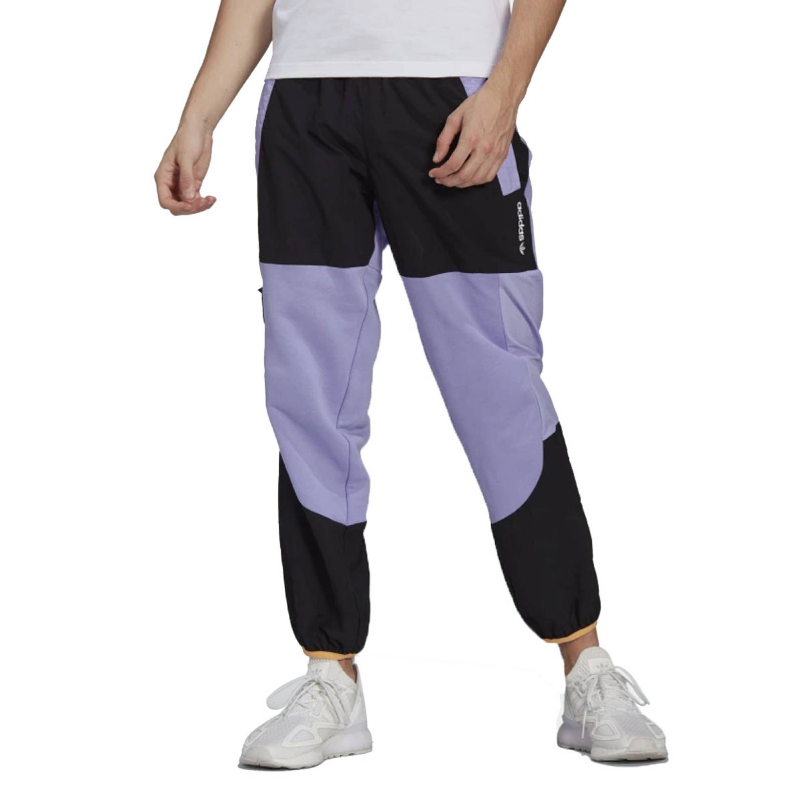PANTS ADIDAS ADVENTURE COLORBLOCK NEGRO MORADO GN2368