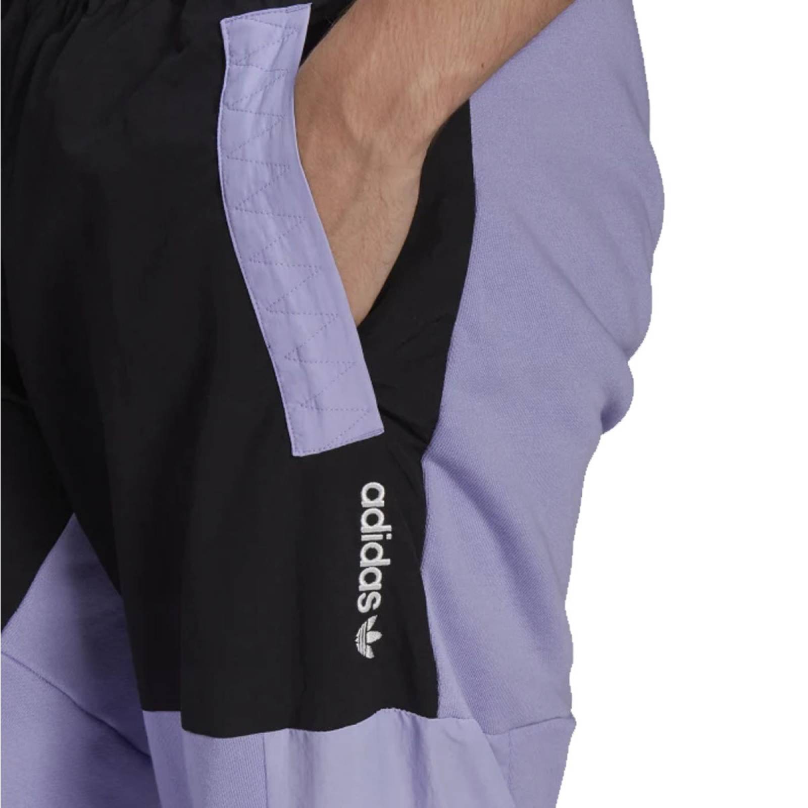 PANTS ADIDAS ADVENTURE COLORBLOCK NEGRO MORADO GN2368