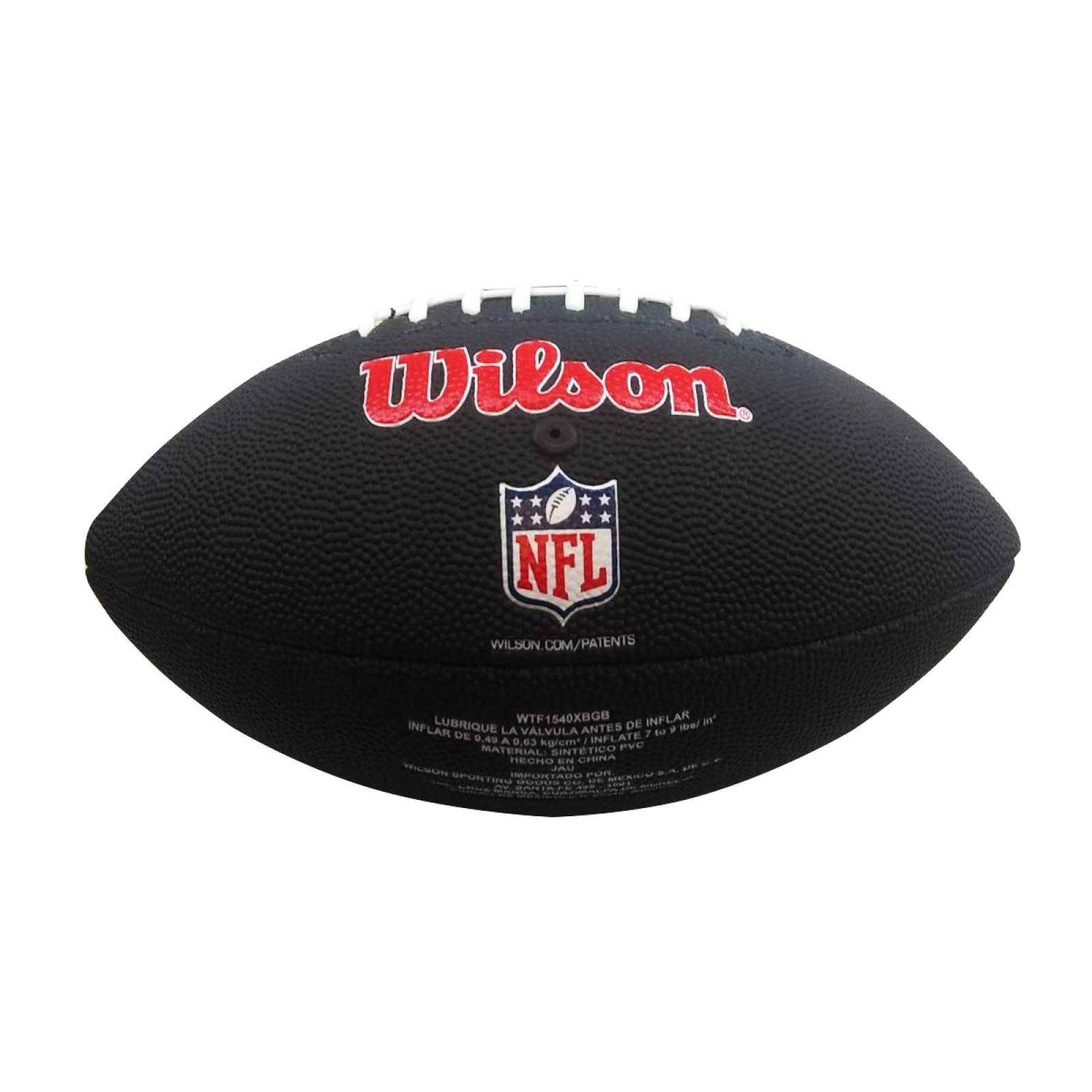 BALON WILSON AMERICANO JR GREEN BAY NEGRO TF1540XBGB